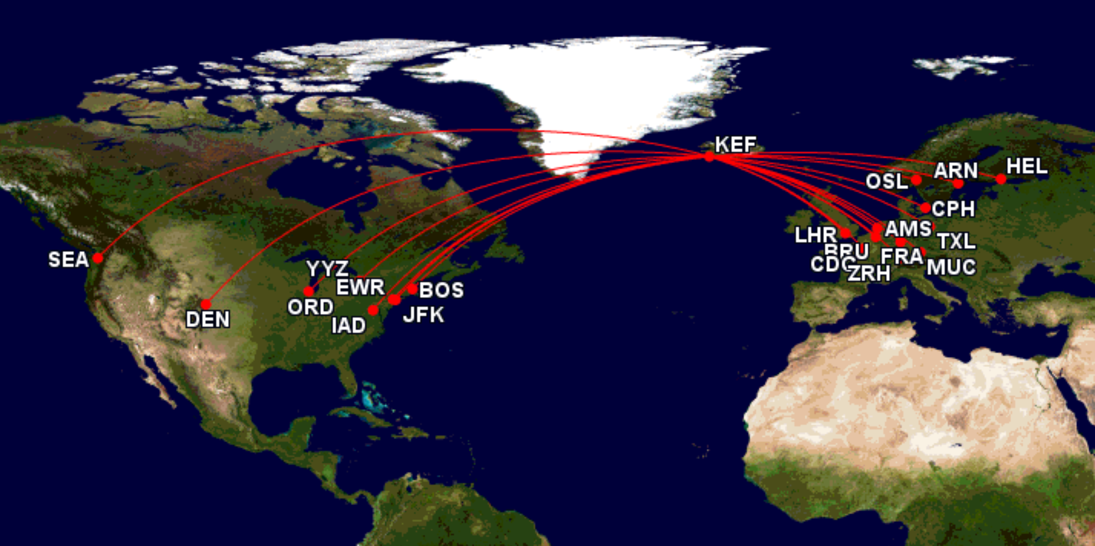 Image courtesy of Great Circle Mapper.