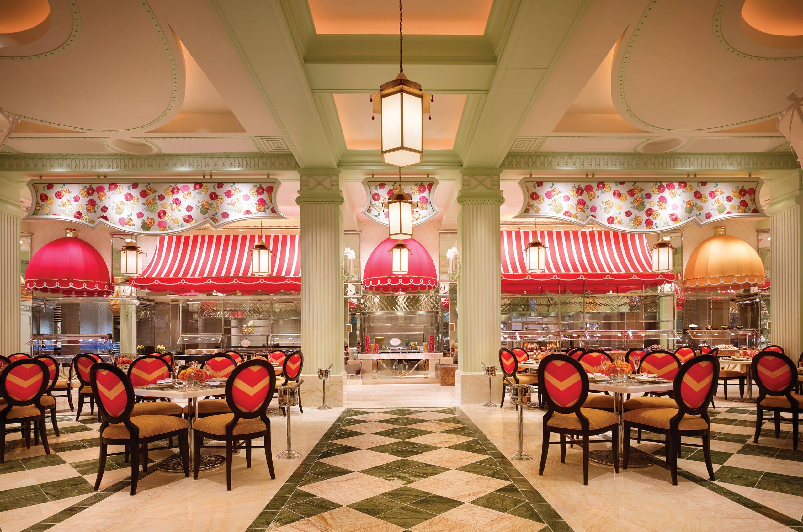 The buffet interior at Wynn Las Vegas