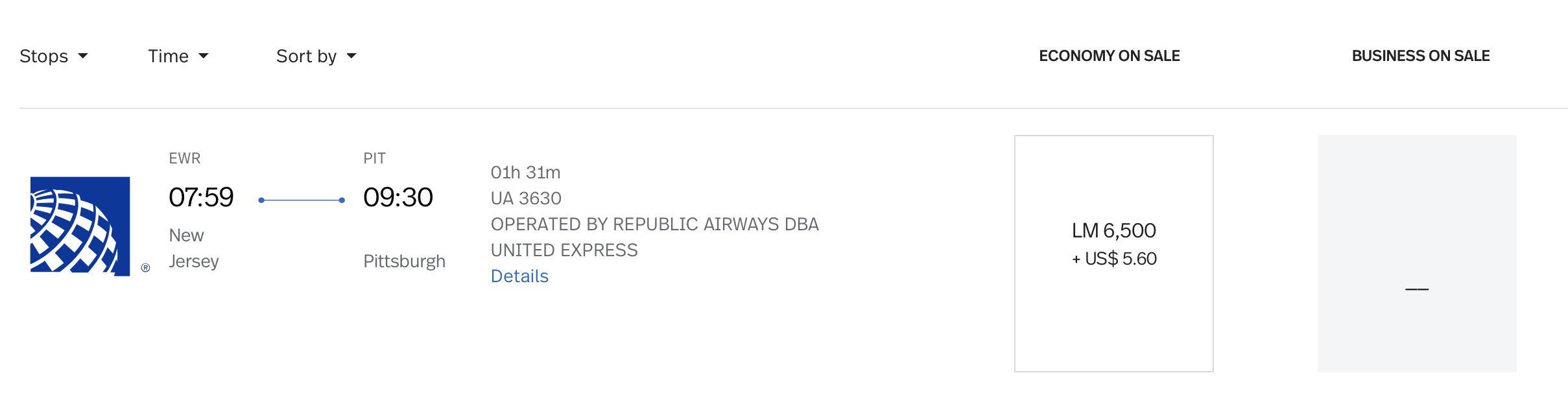 Booking Domestic United Tickets with LifeMiles