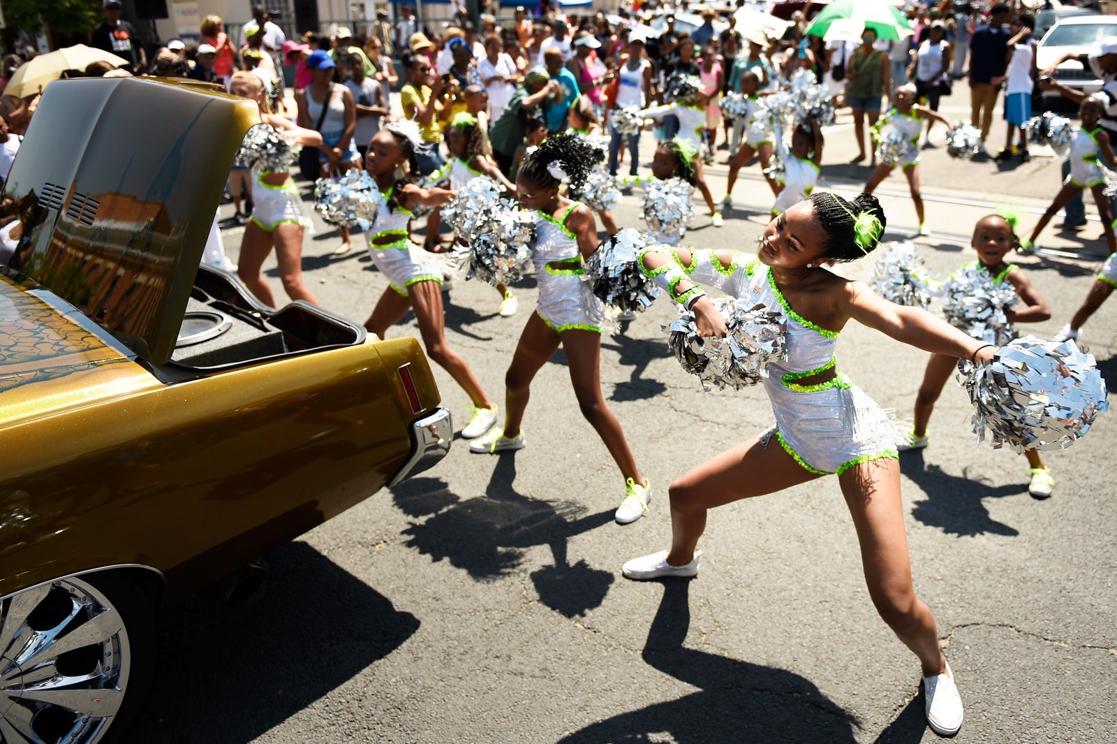 Juneteenth Celebration parade in Denver.