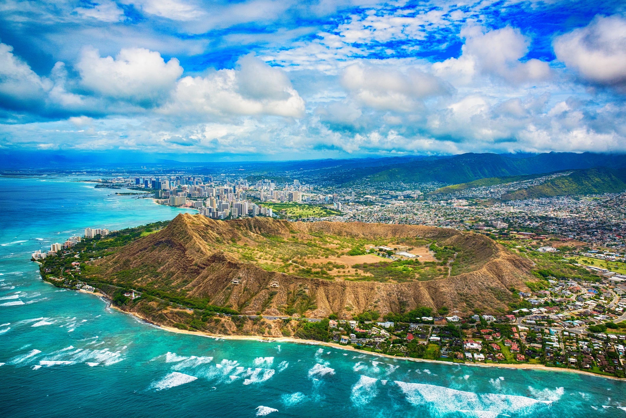 Diamond Head Crater, Honolulu, Hawaii