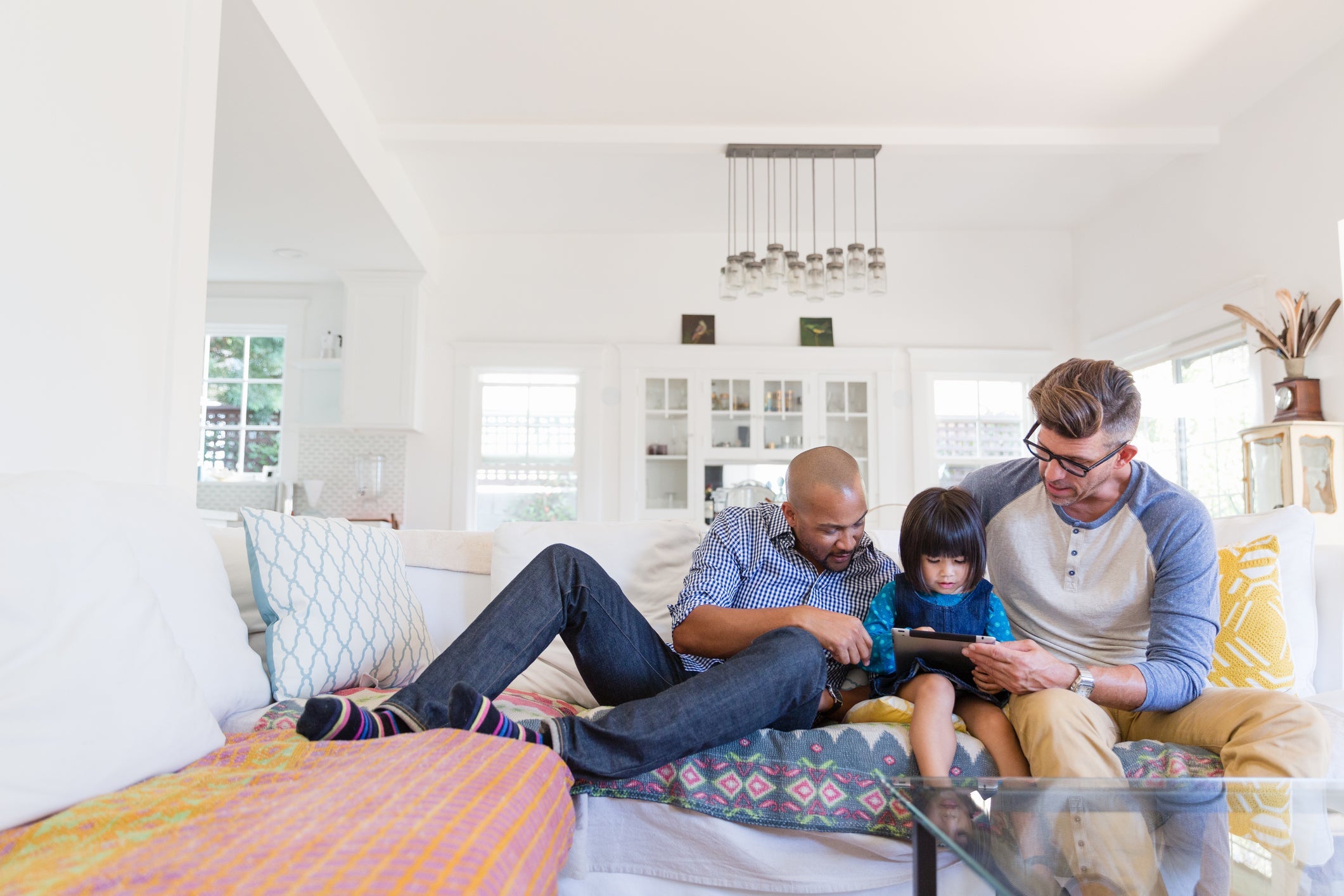 two male parents girl LGBTQ