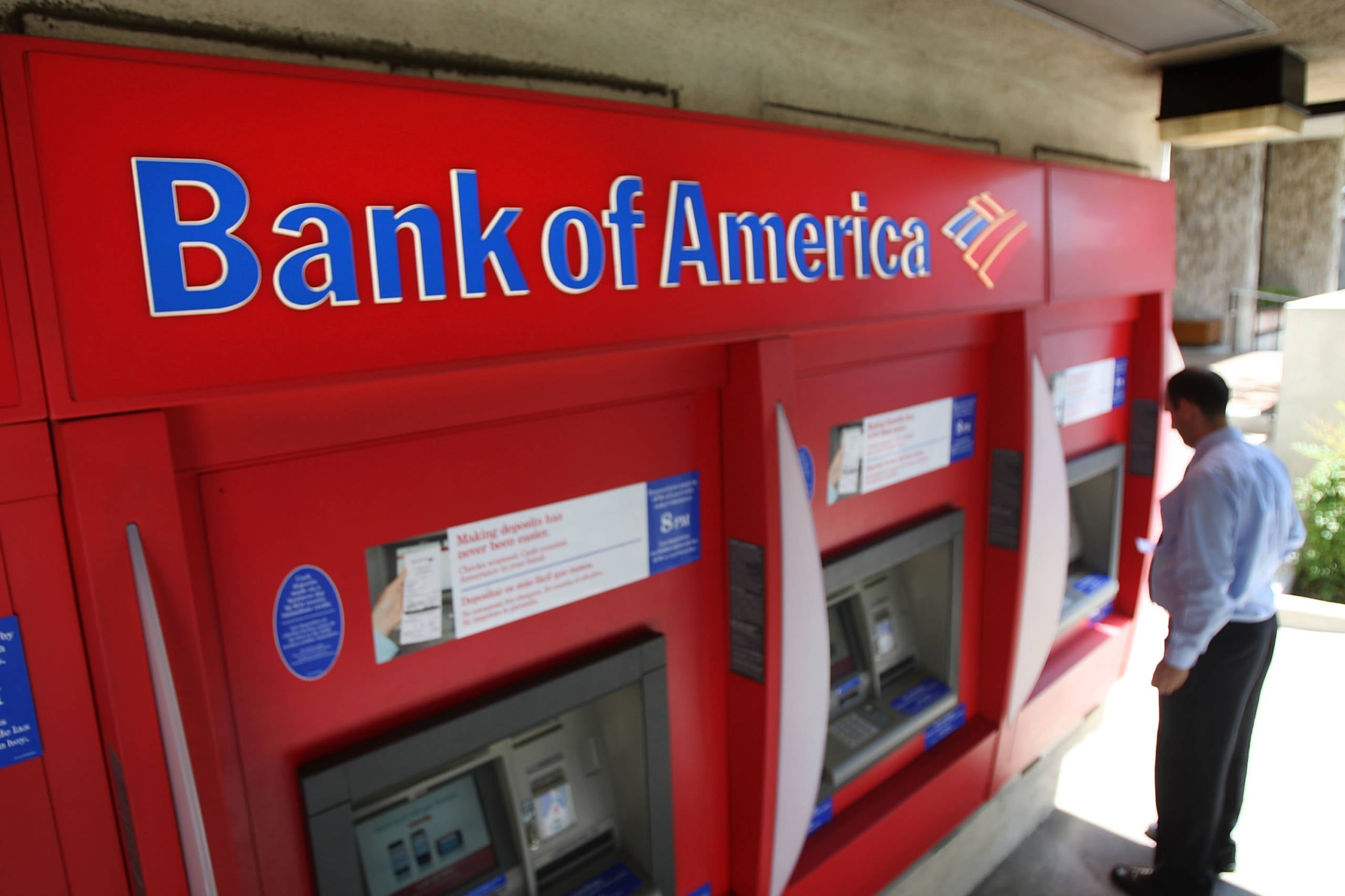 bank of america atm
