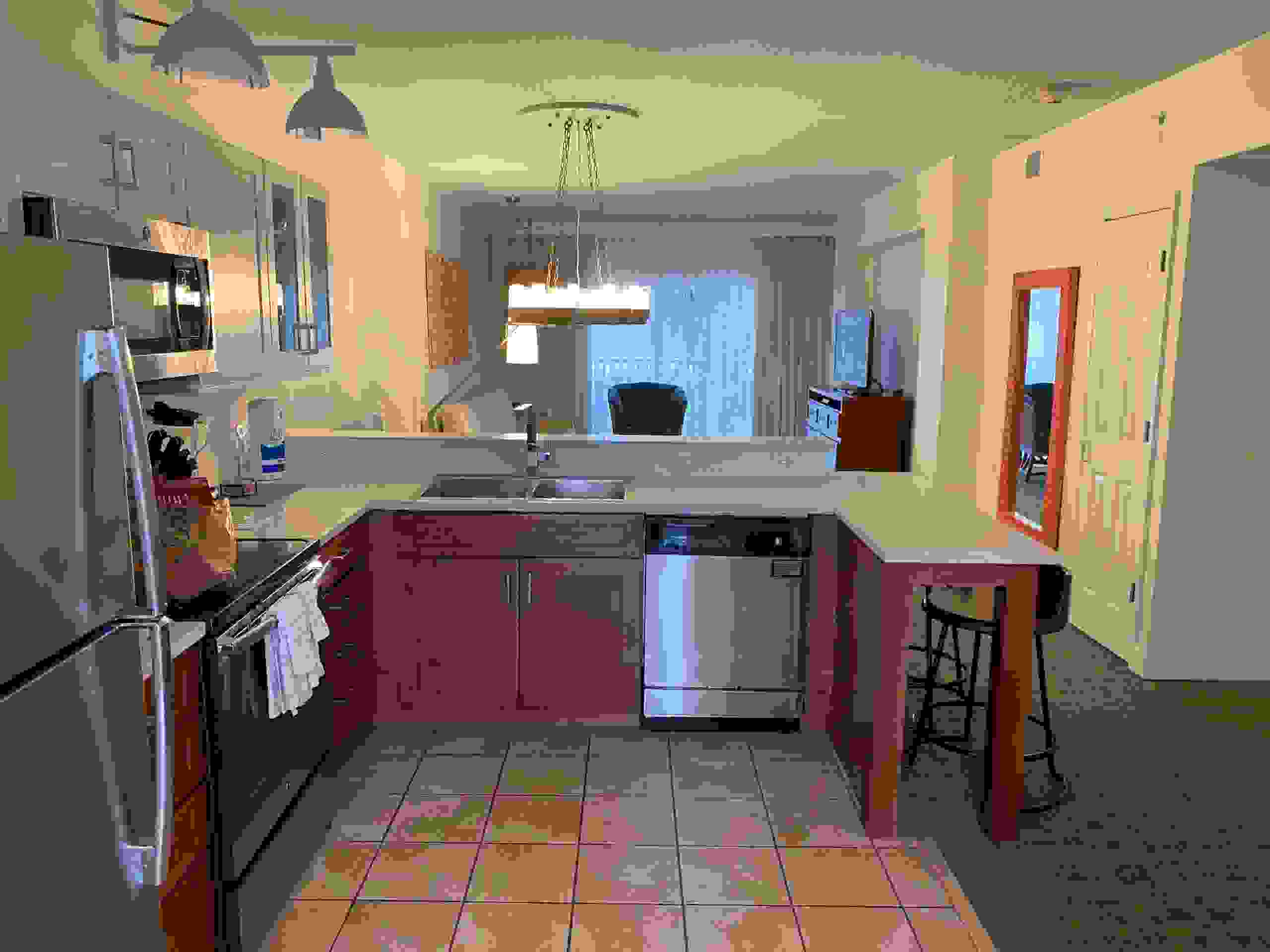 Two bedroom villa at Harbour Lake. Photo courtesy author.