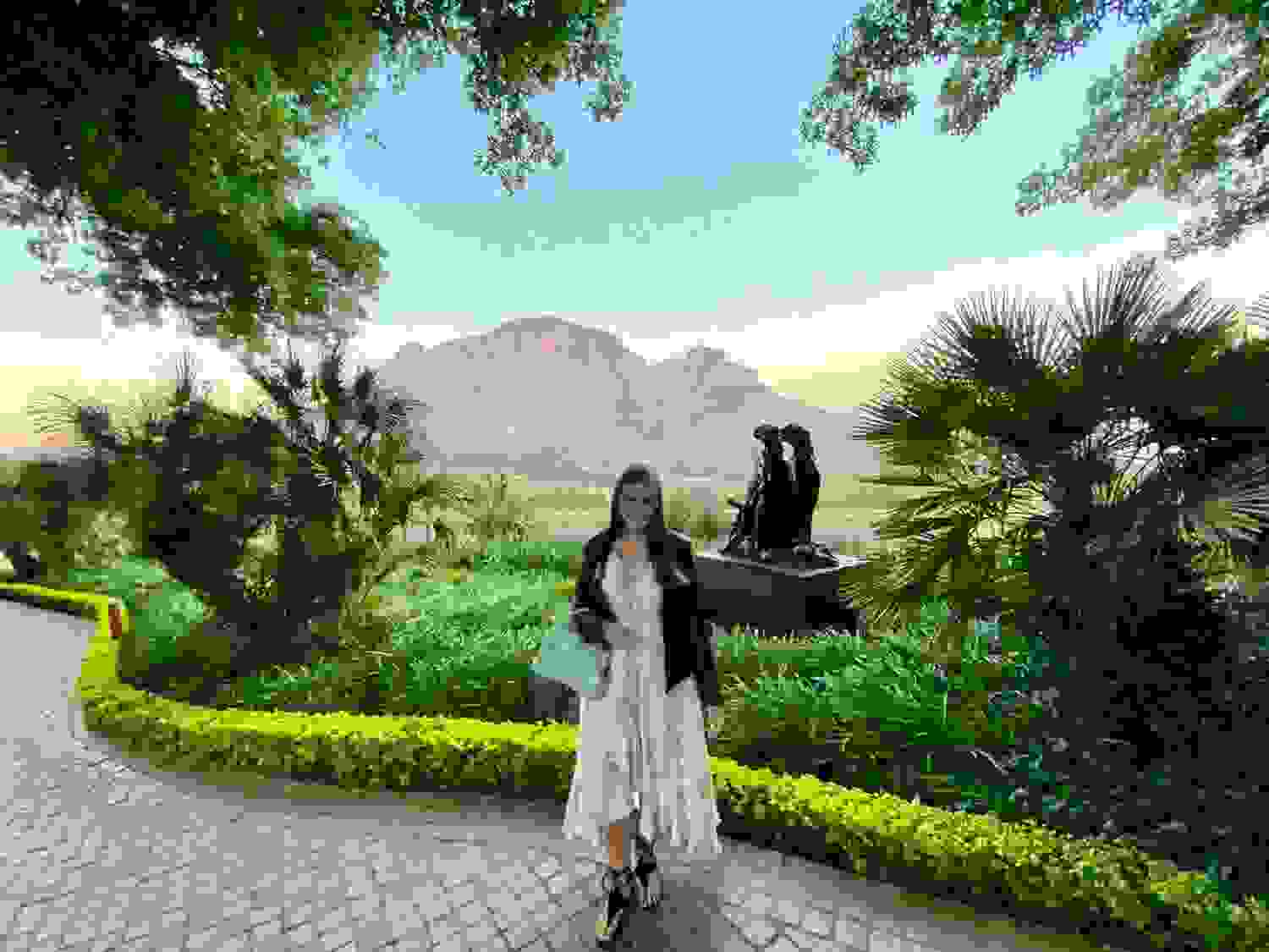 Rosen in Cape Town, South Africa. (Photo courtesy of Samantha Rosen/The Points Guy)