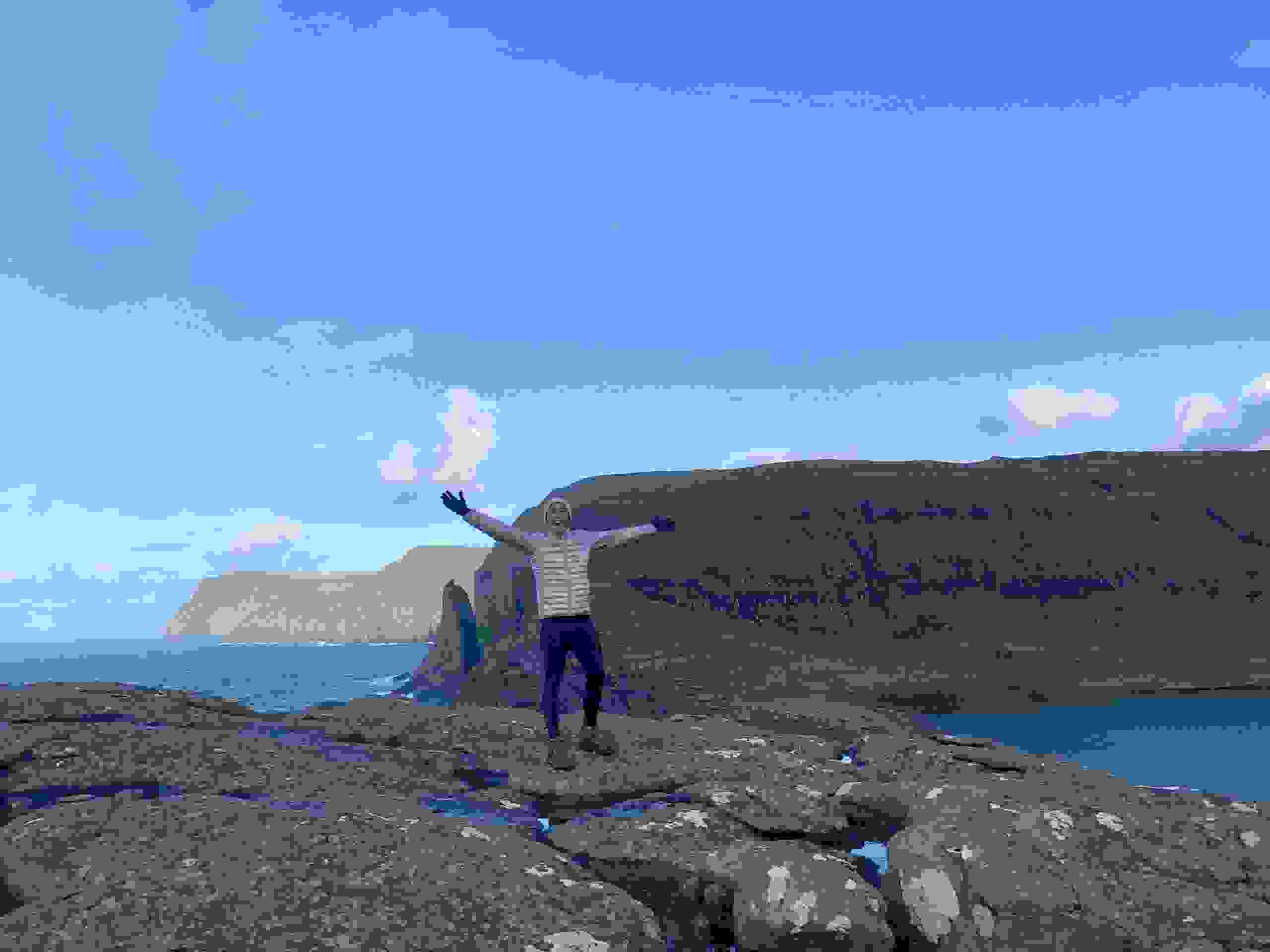 Dong in the Faroe Islands. (Photo courtesy of Chris Dong/The Points Guy)