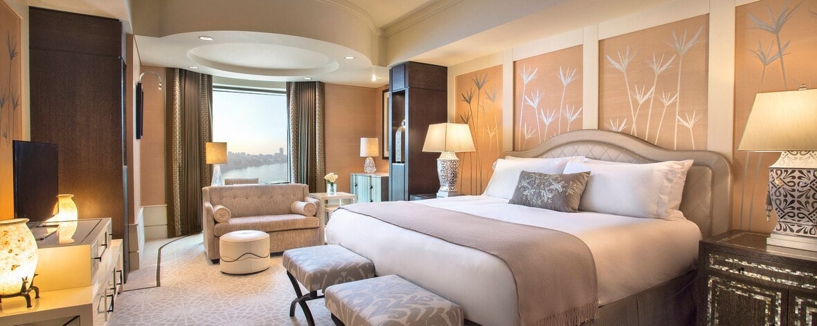 The St. Regis Cairo has some of the most luxurious rooms in the city.