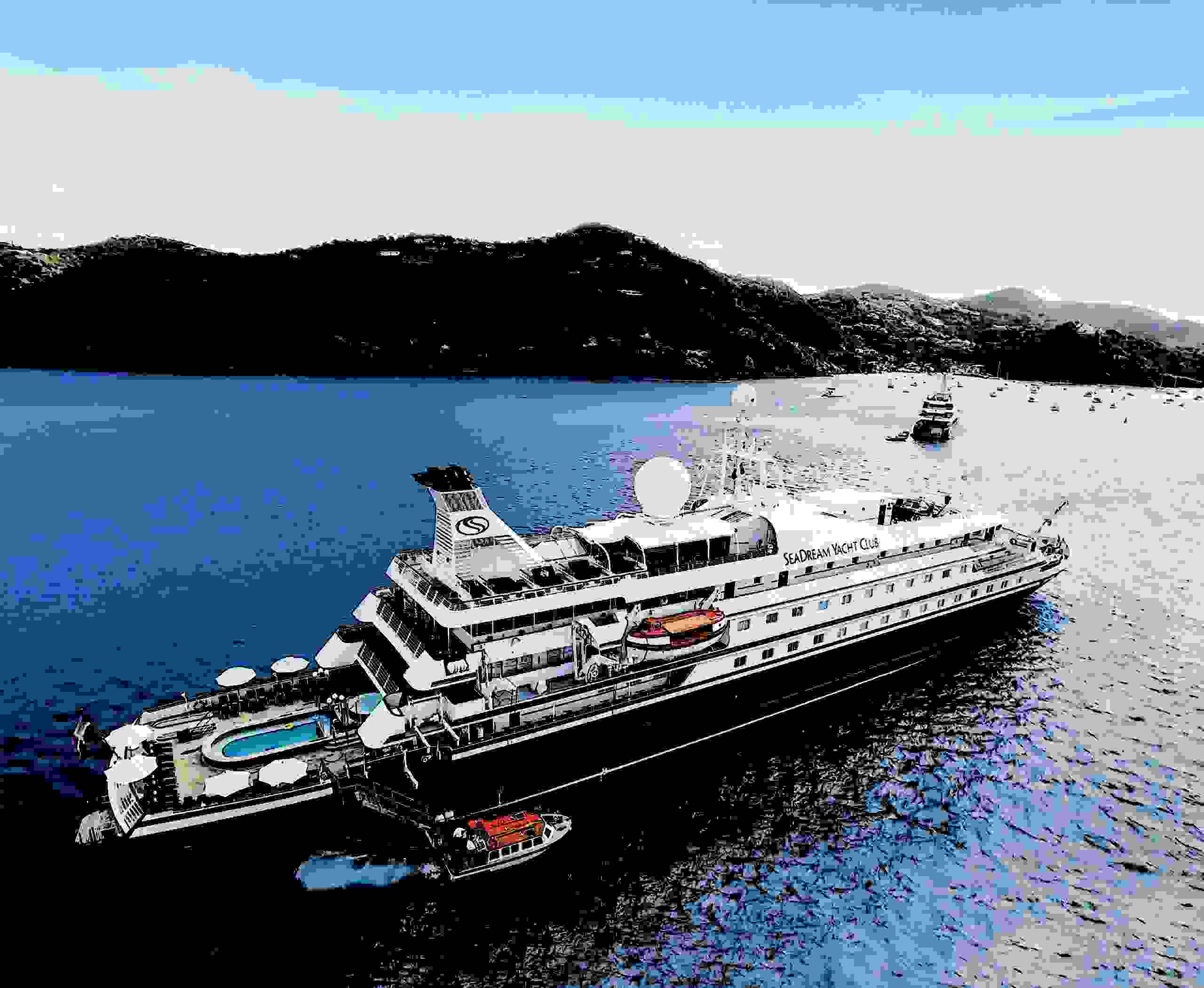 SeaDream Yacht Club operates two 112-passenger vessels that have a yacht-like feel. (Photo courtesy of SeaDream Yacht Club).