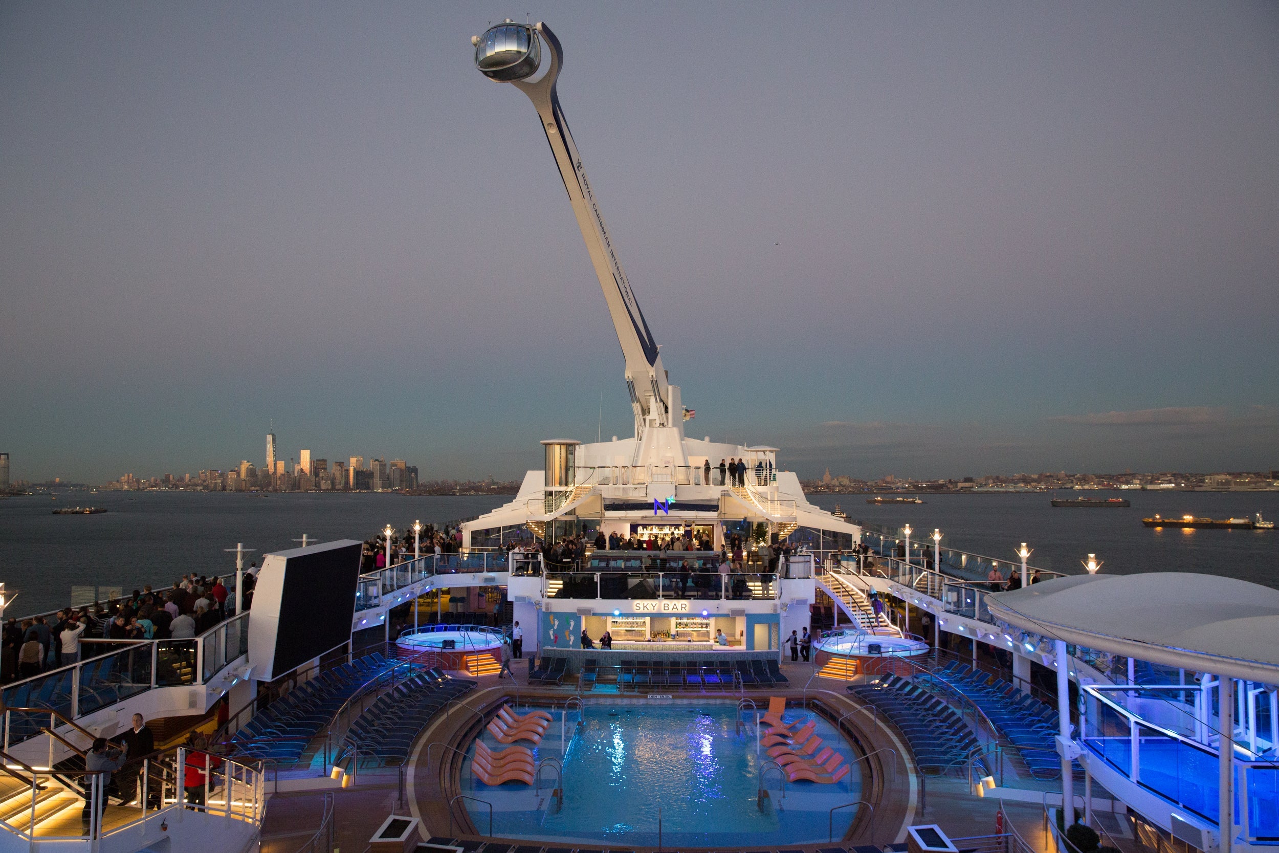 he North Star attraction on Royal Caribbean’s Quantum of the Seas.