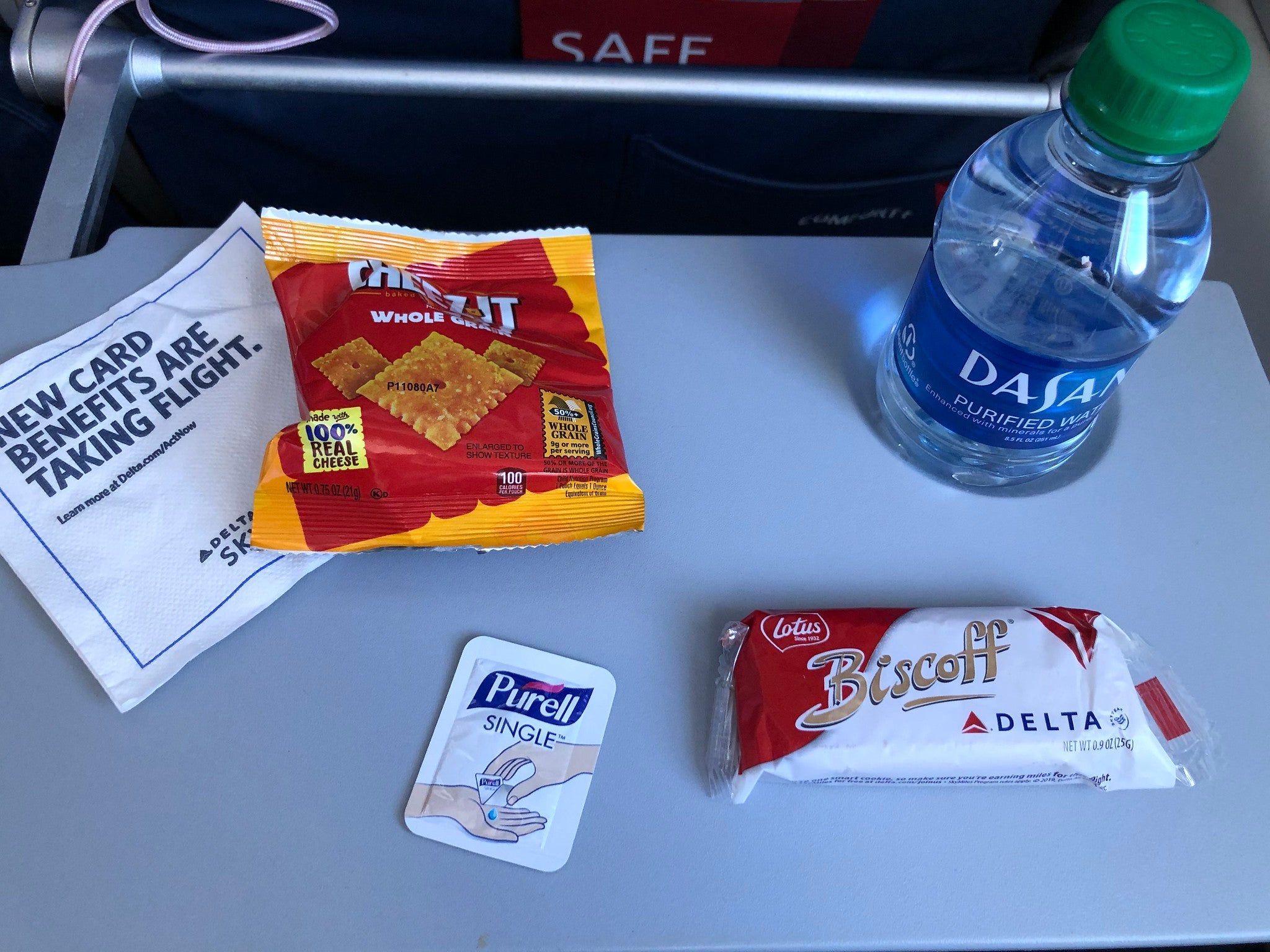 Delta service items during COVID-19 / Laura Motta / The Points Guy