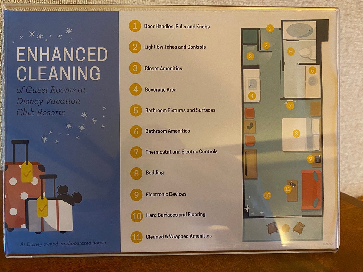 COVID cleaning signs