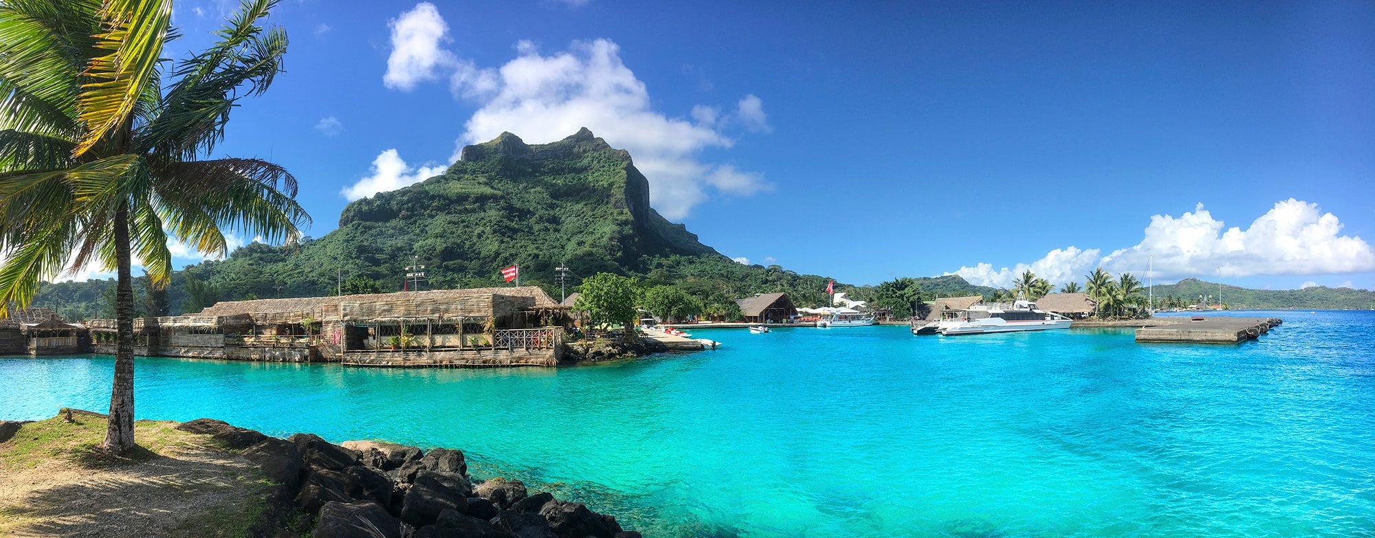 Bora Bora - Vaitape Harbor
