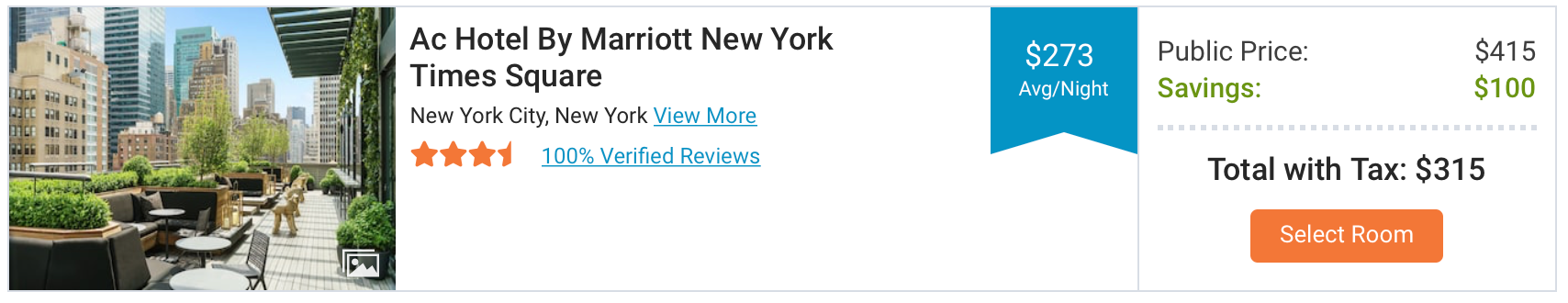 Hertz Hotel Booking Portal Screen Shot