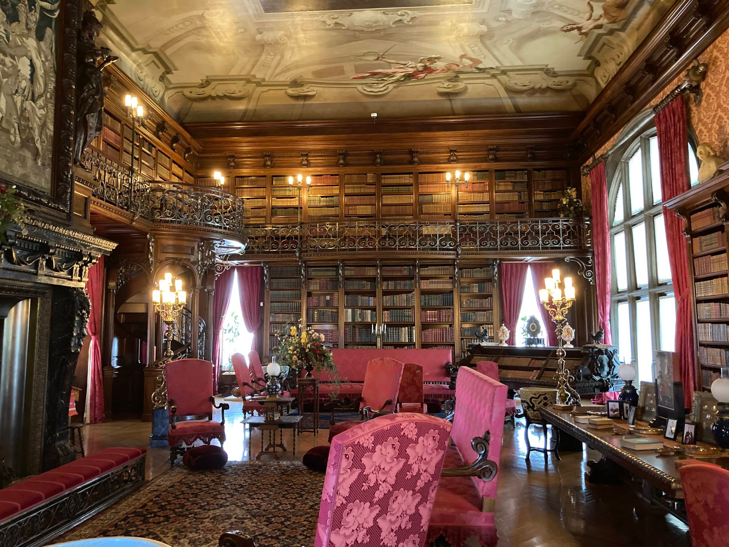 The library of the Biltmore Estate