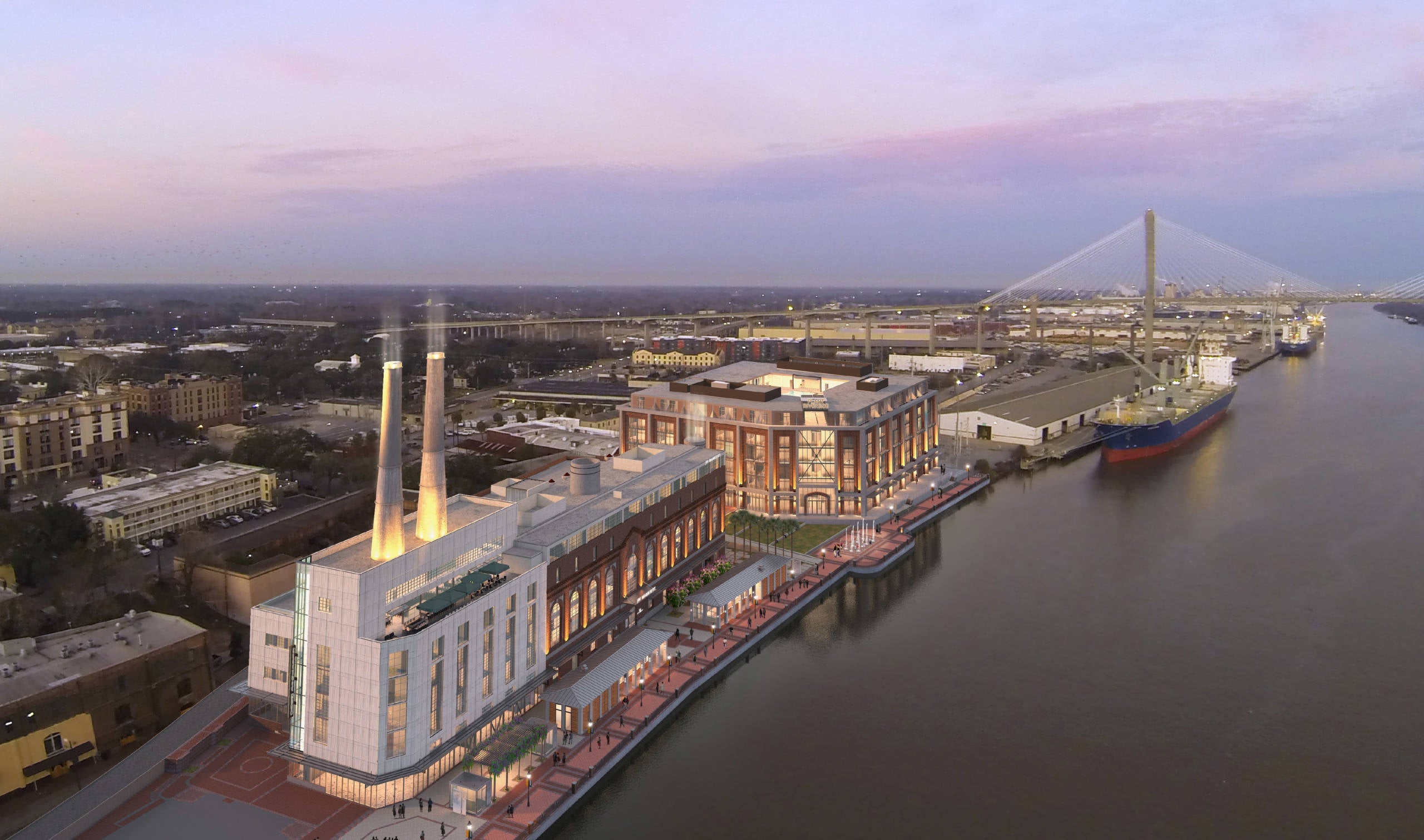 JW Marriott Savannah Plant Riverside District exterior