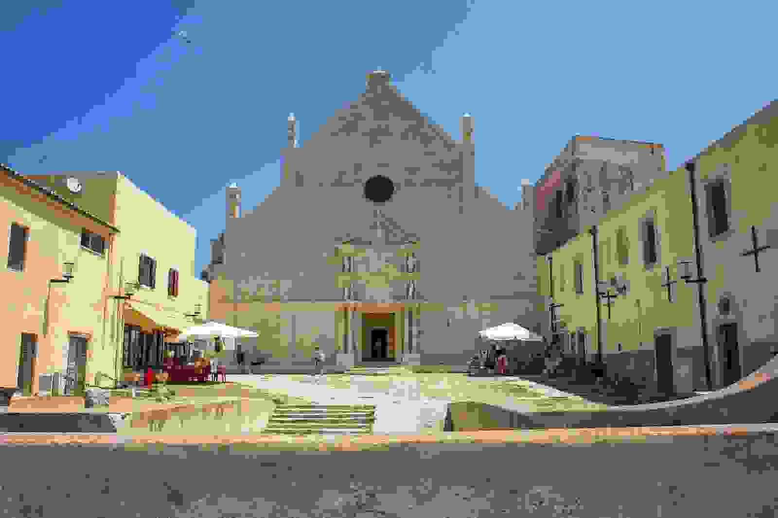 The sanctuary of Santa Maria a Mare in the San Nicola island. (Photo by Buffy1982/Shutterstock)