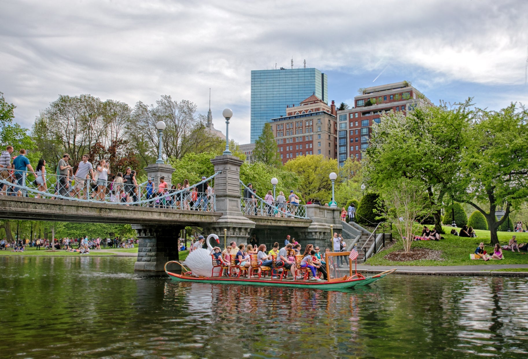 Boston Swan Boats - Public Garden