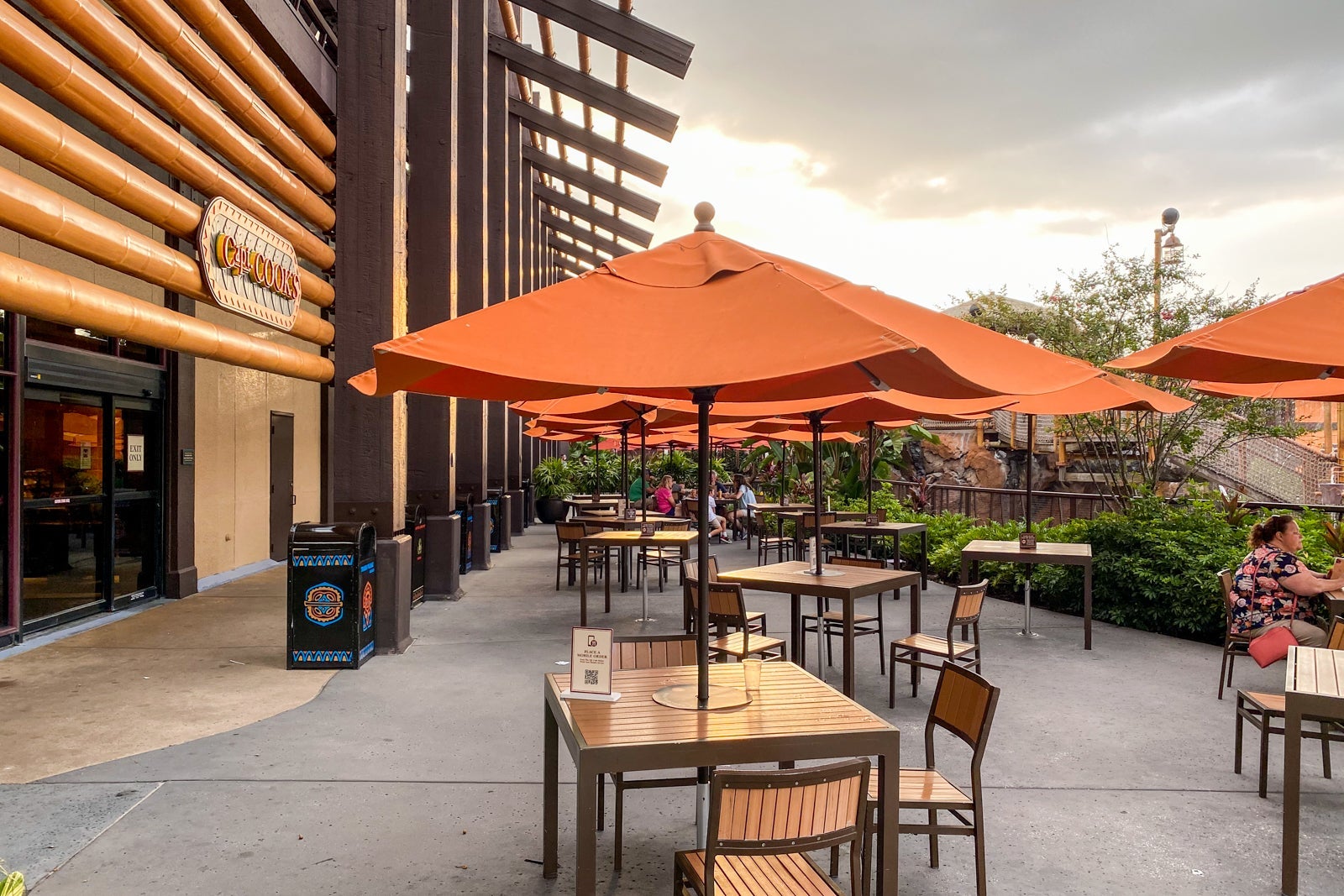 Capt. Cook's patio