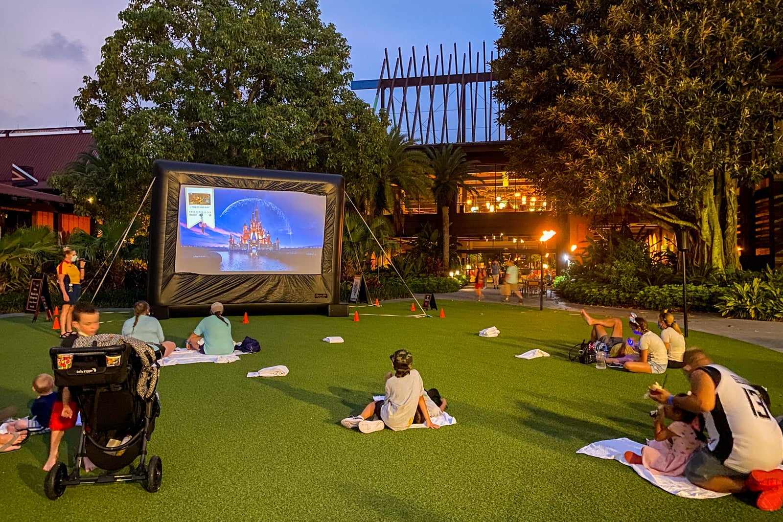 outdoor movie