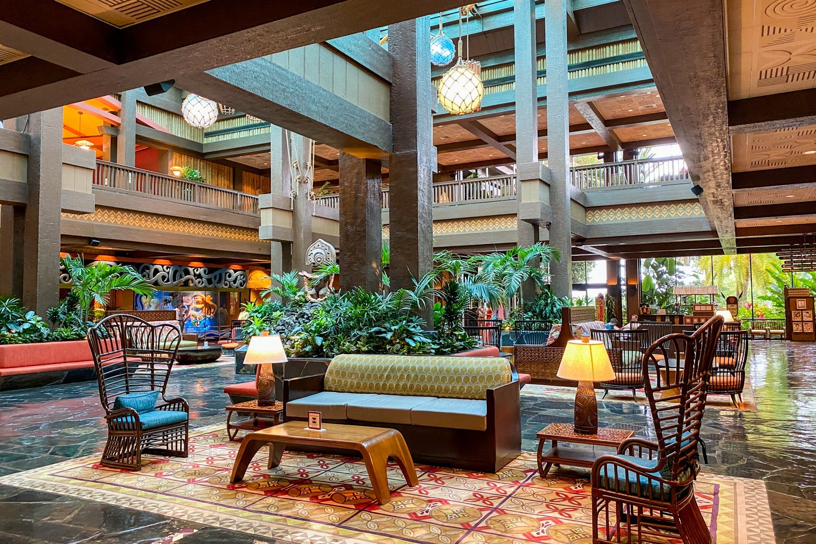 hotel lobby