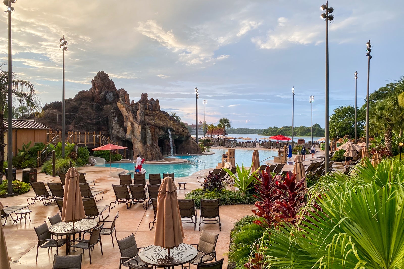 Pool at the Polynesian Village Resort