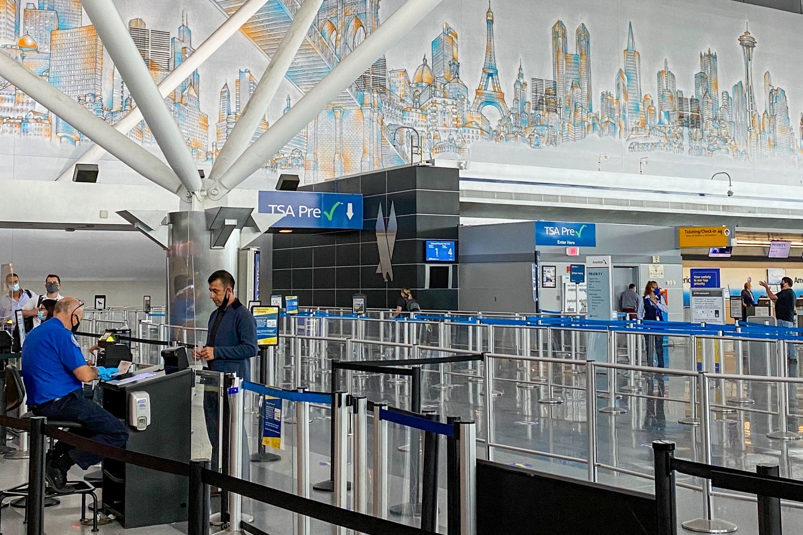 JFK Terminal 8 security