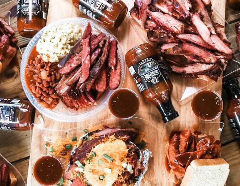 Houston, Texas Burns BBQ