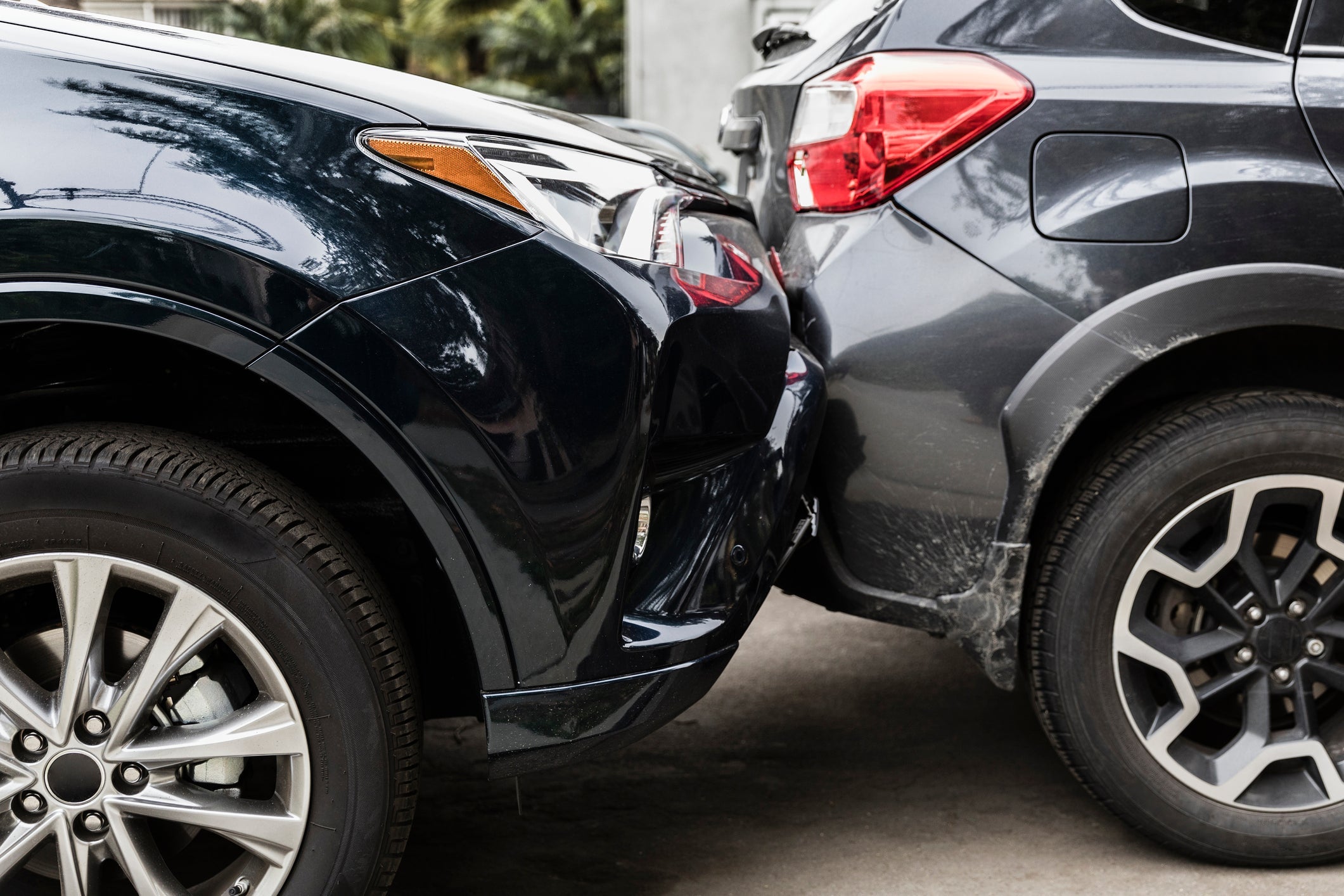 Rear-end collision
