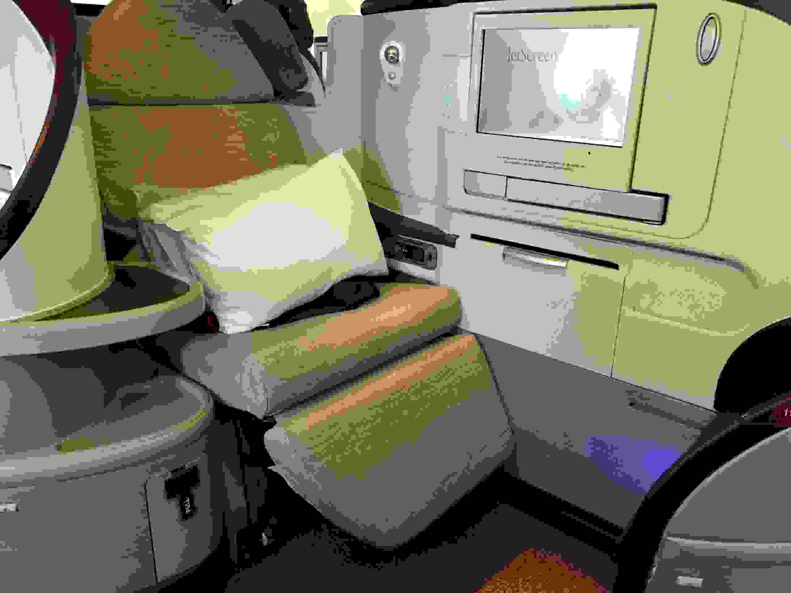 My first international premium cabin flight was on Jet Airways (Photo by Chris Dong/The Points Guy)