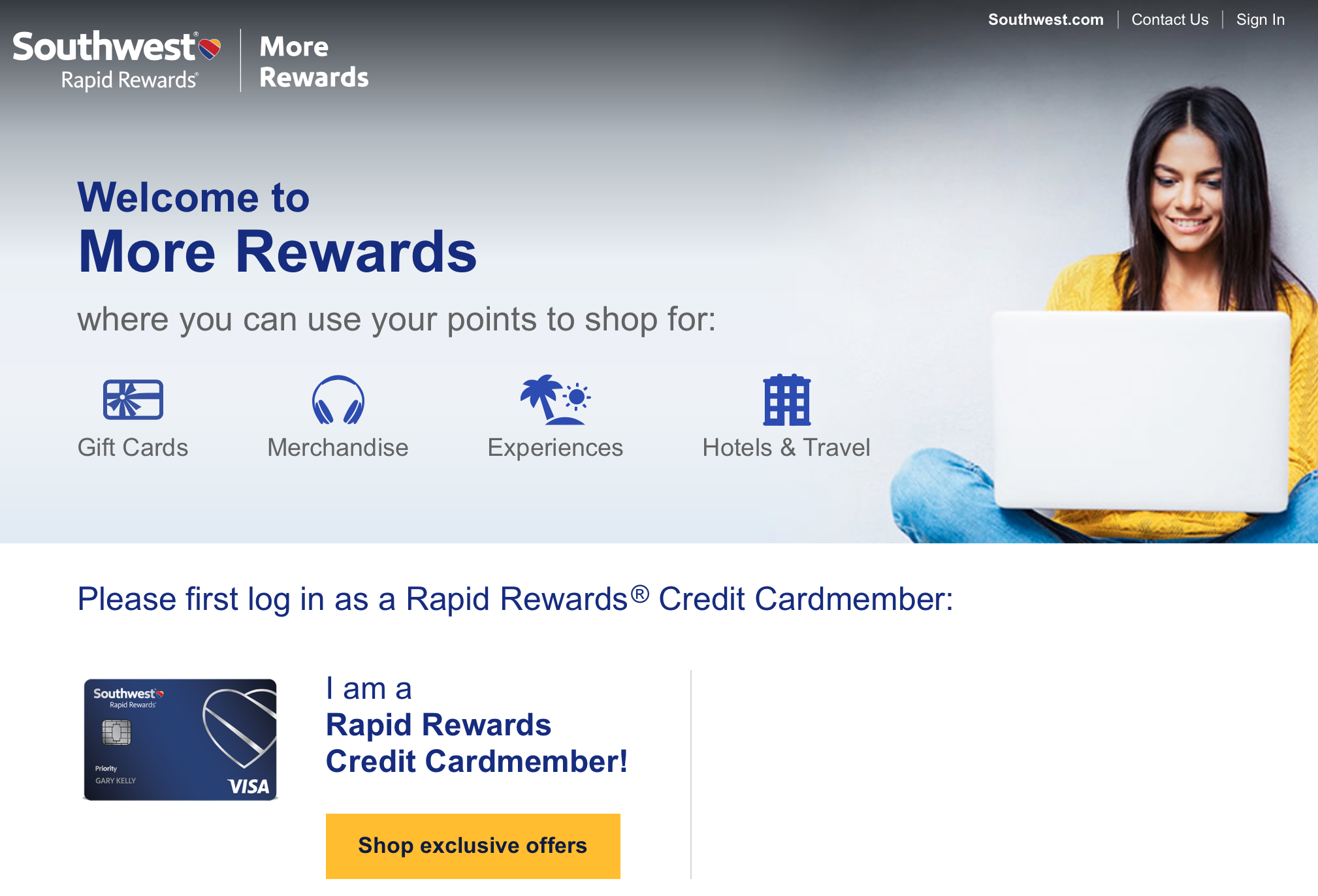Southwest Rapid Rewards More Rewards