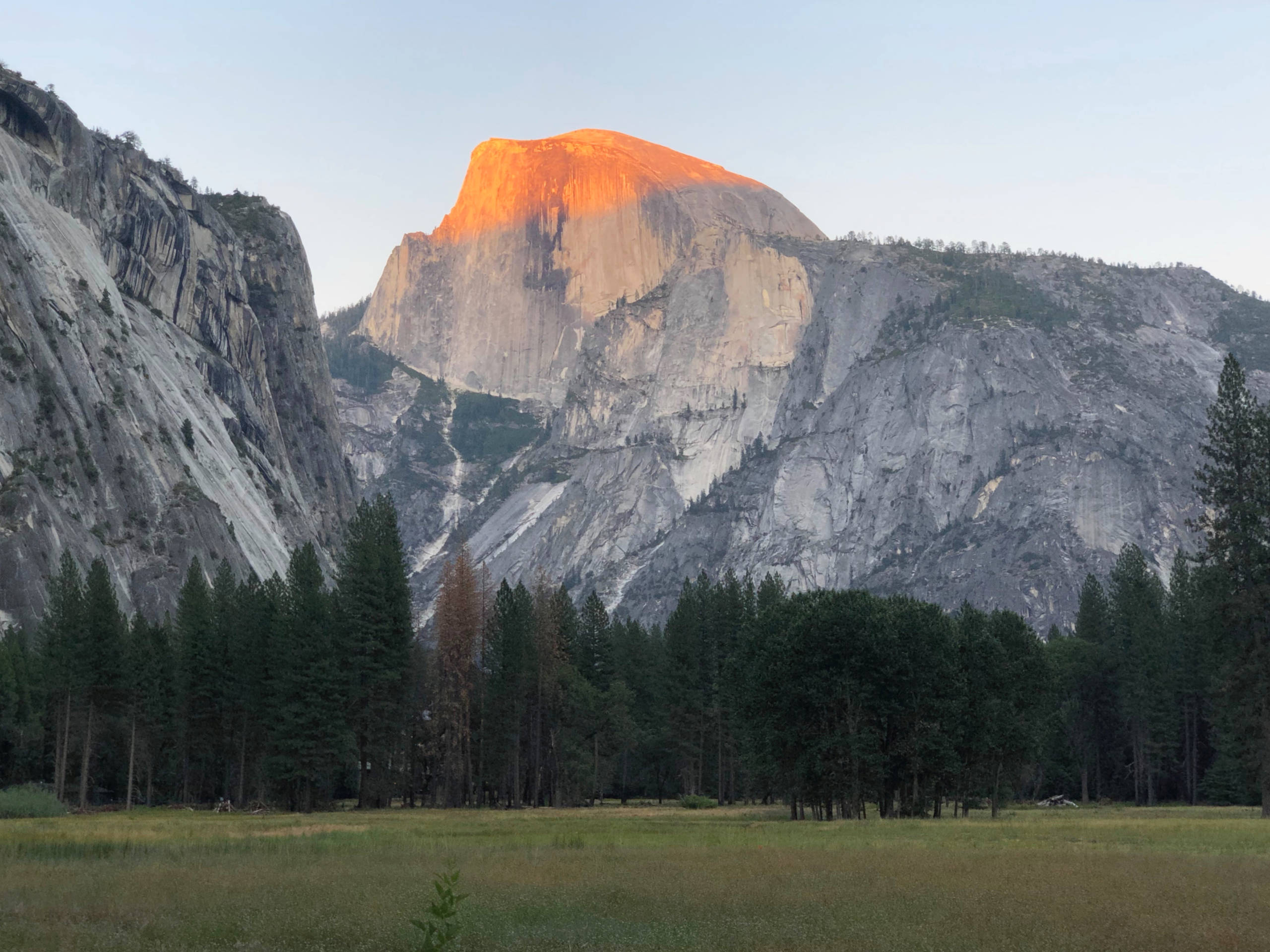 Yosemite Half Dome Sunset