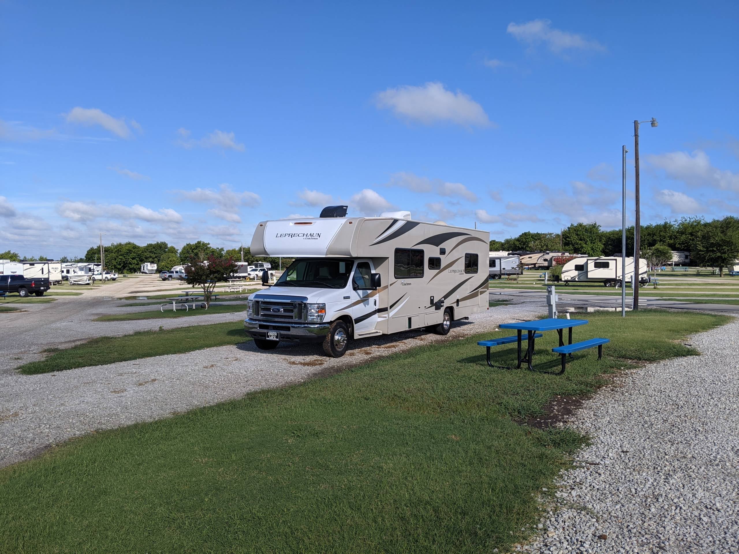 Sanger KOA RV site