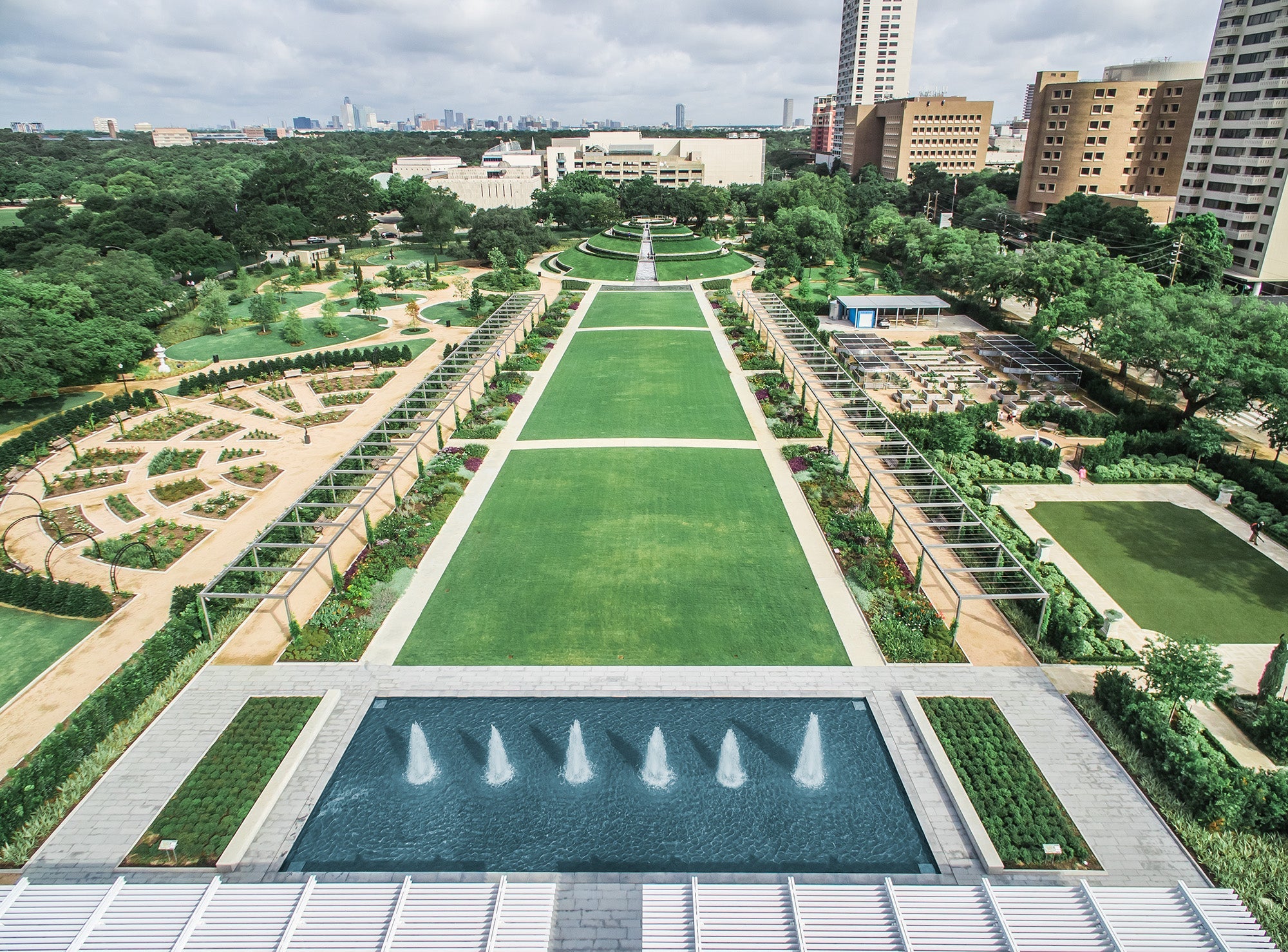 McGovern Centennial Gardens at Hermann Park, Houston, Texas