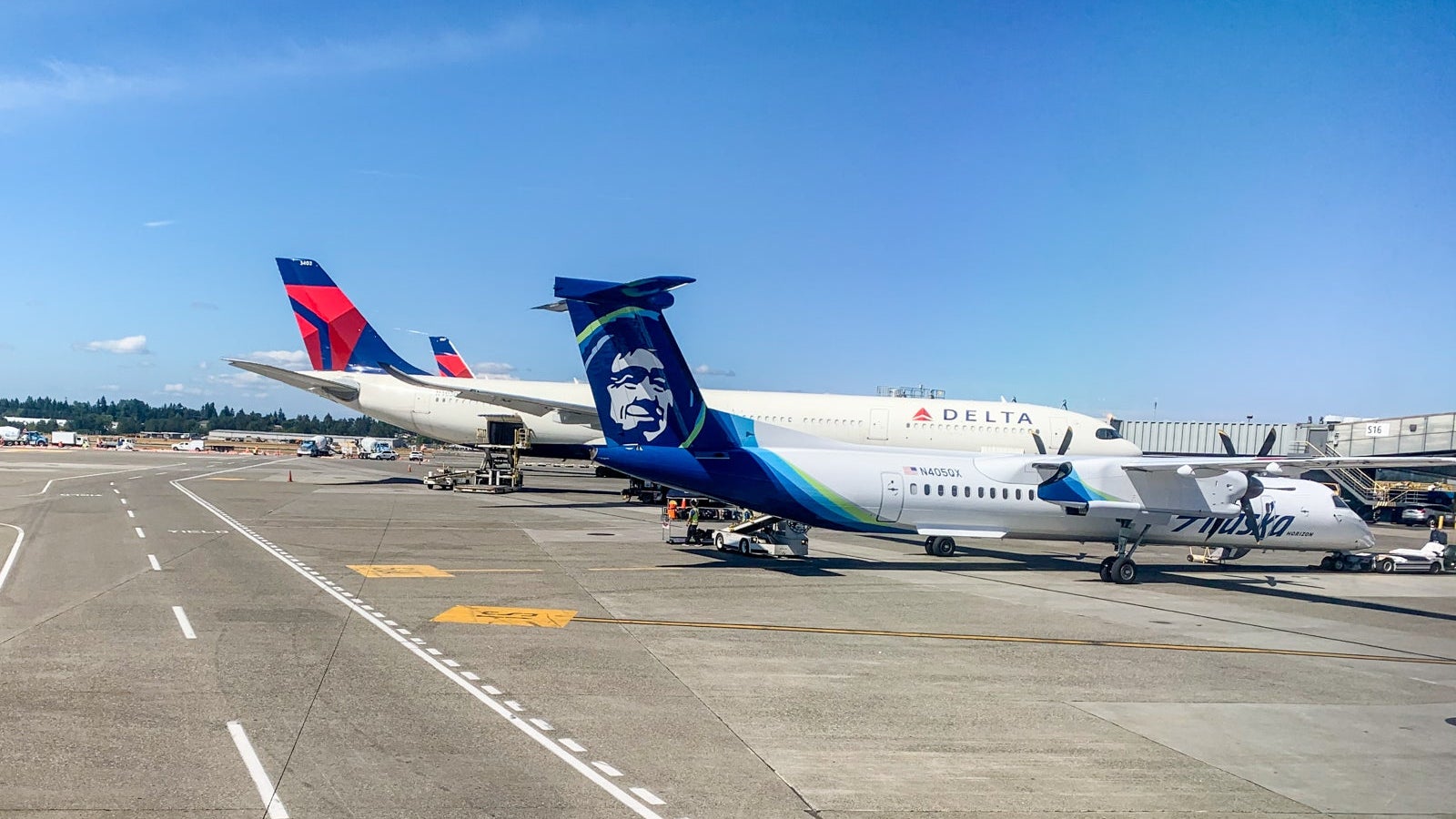 Grand Hyatt SFO, SFO International, Alaska Airlines, Seattle Air