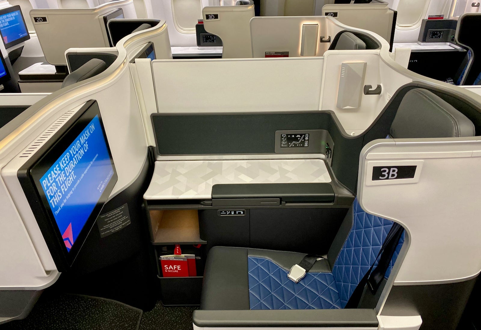 Delta One Suites cabin