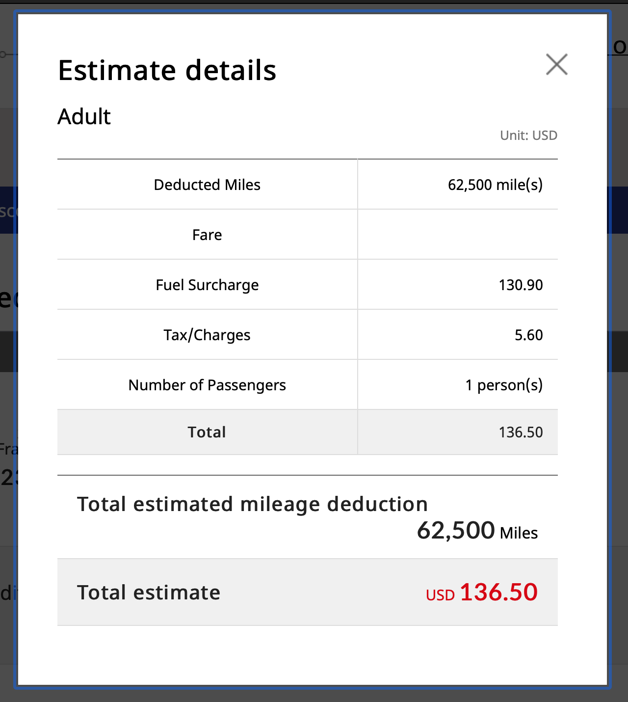 Asiana Fuel Surcharge and Tax Pricing SFO to ICN
