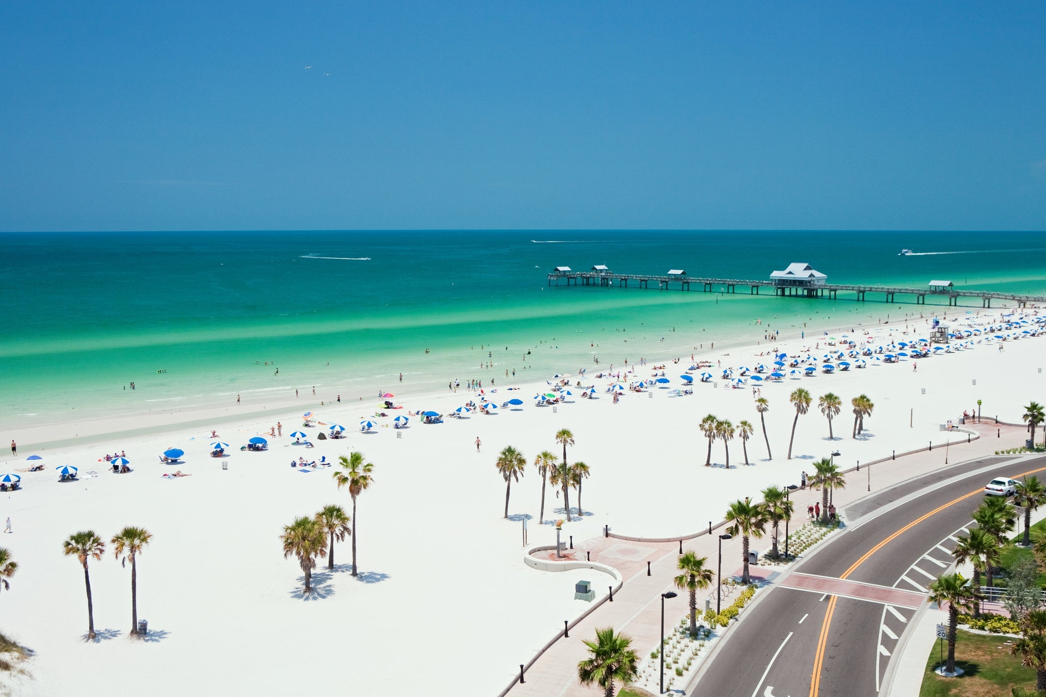 Clearwater Beach in Florida