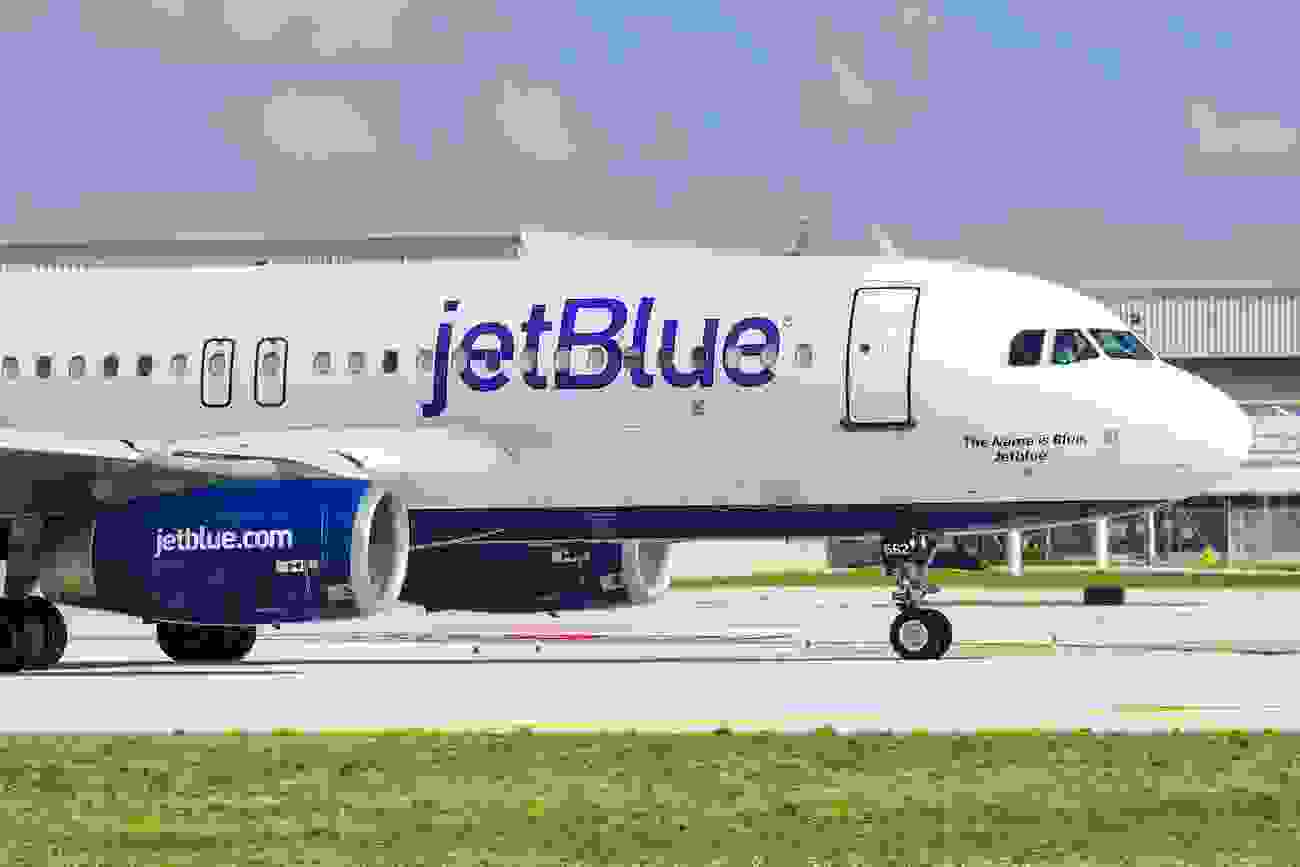 JetBlue Plane at FLL Airport