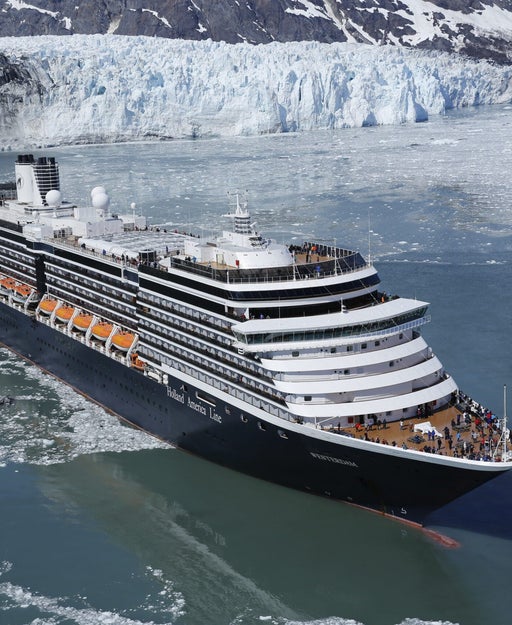 Holland America cruise ship in Alaska