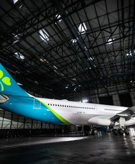 Aer Lingus jet. (Photo by Nicky Kelvin/The Points Guy)