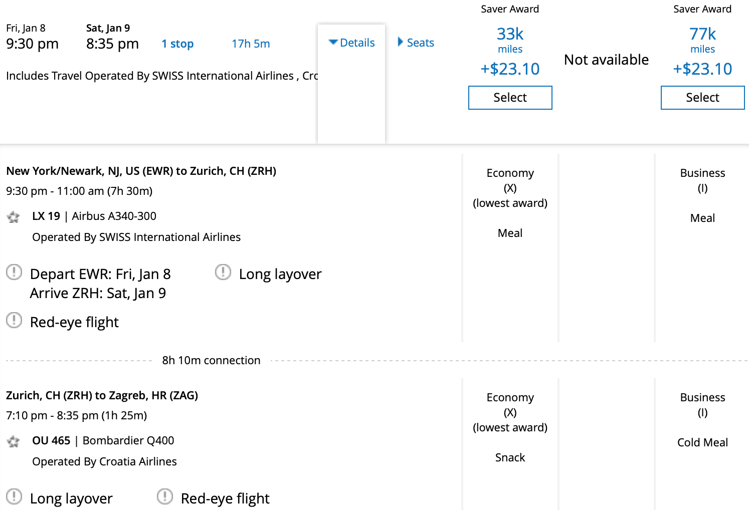 United Awards to Zagreb
