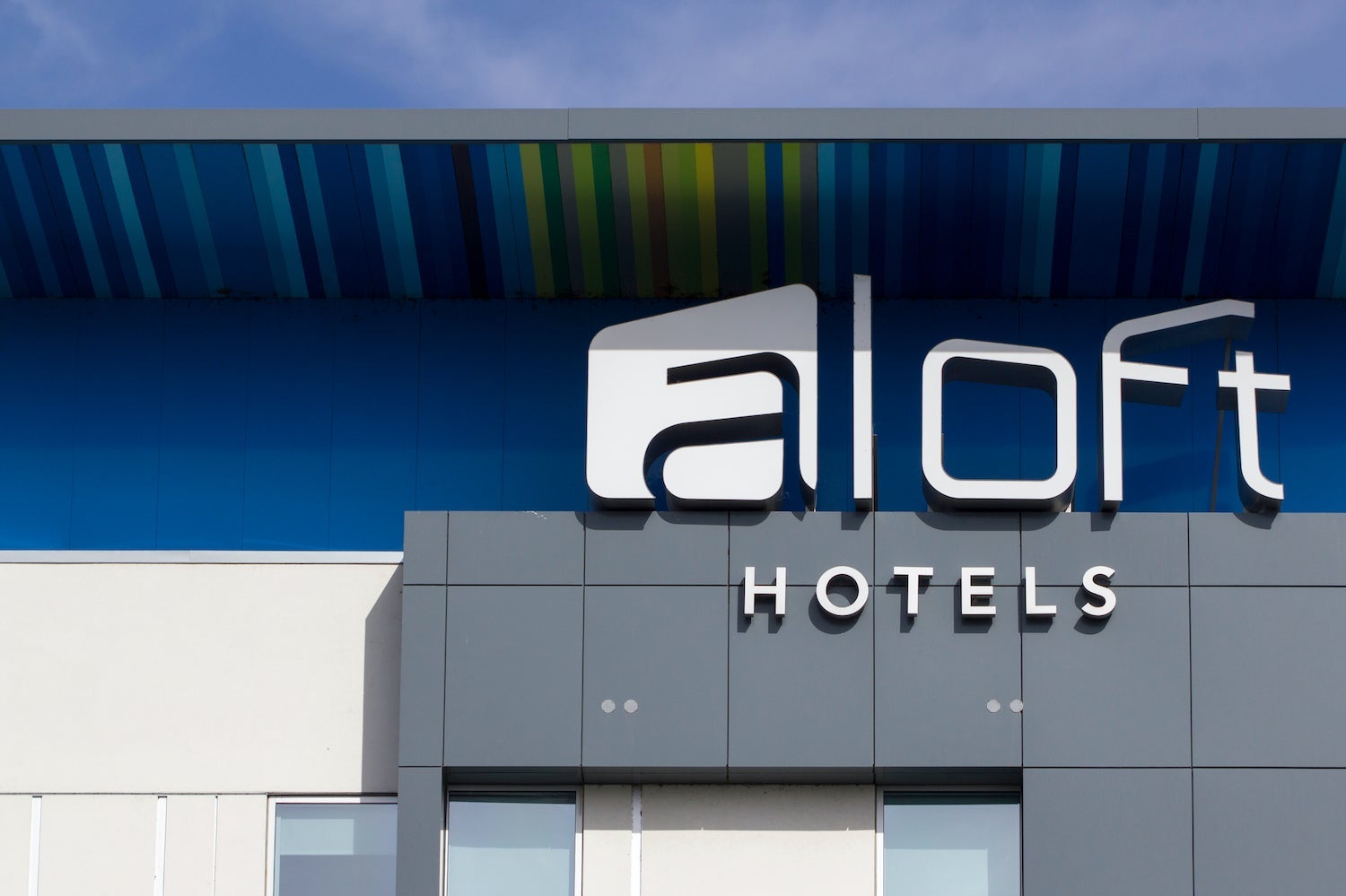 Aloft Hotel Sign