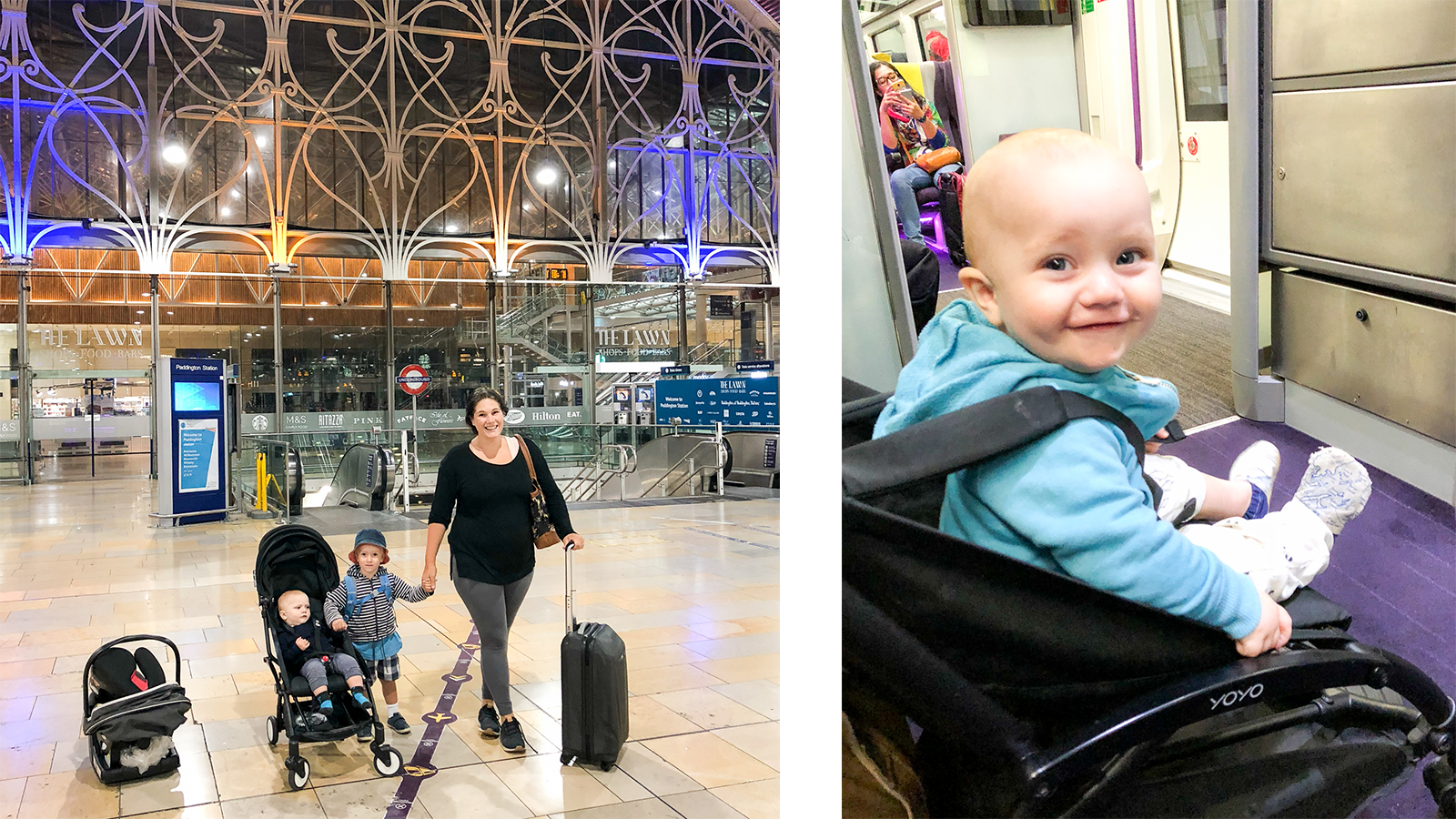 Paddington Station and the Heathrow Express