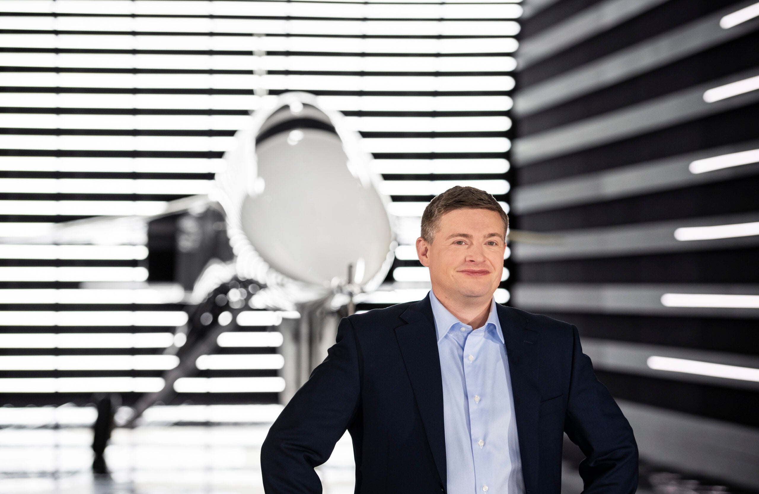 A picture of Blake Scholl, CEO of Boom Supersonic