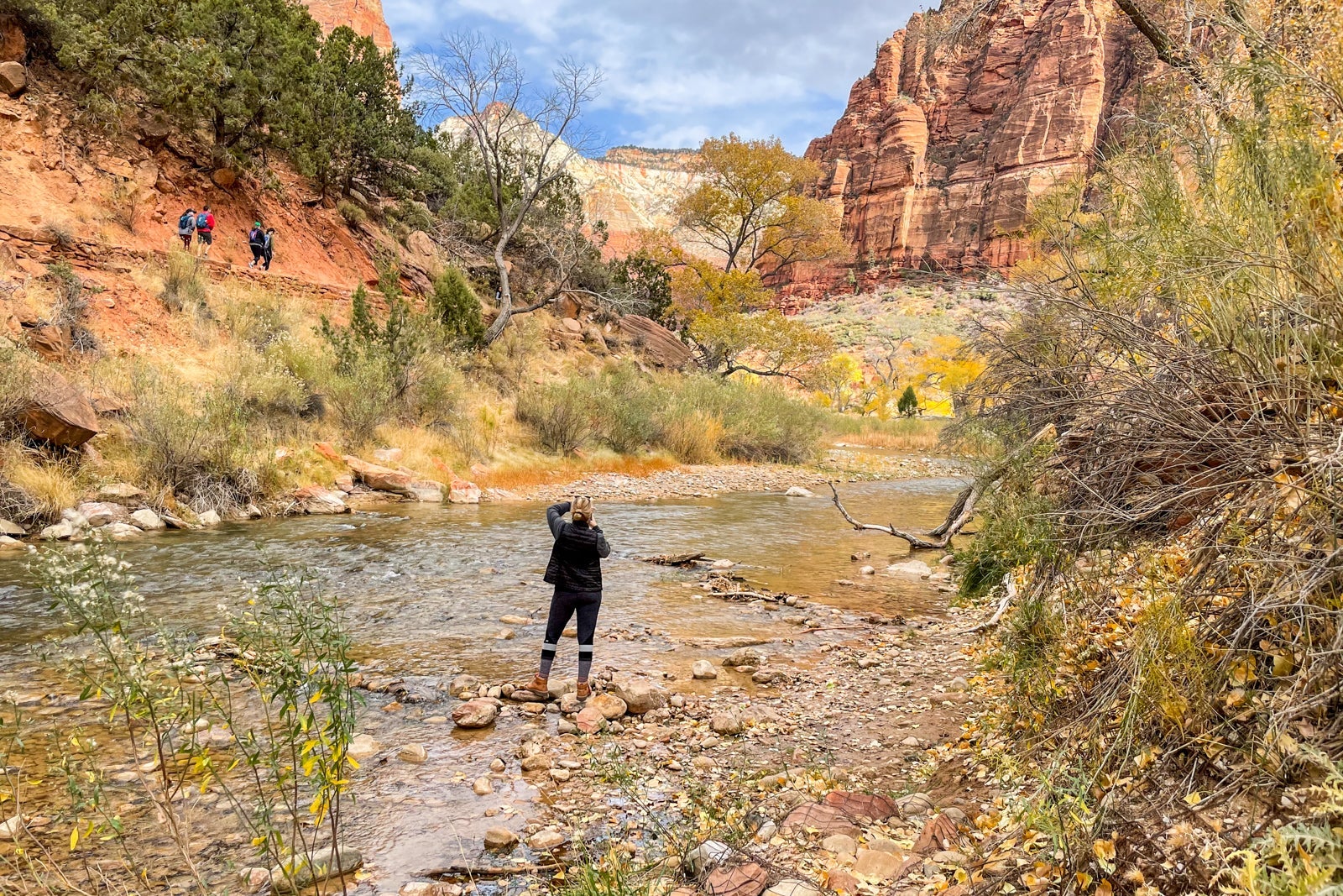 Hiking in Zion National Park