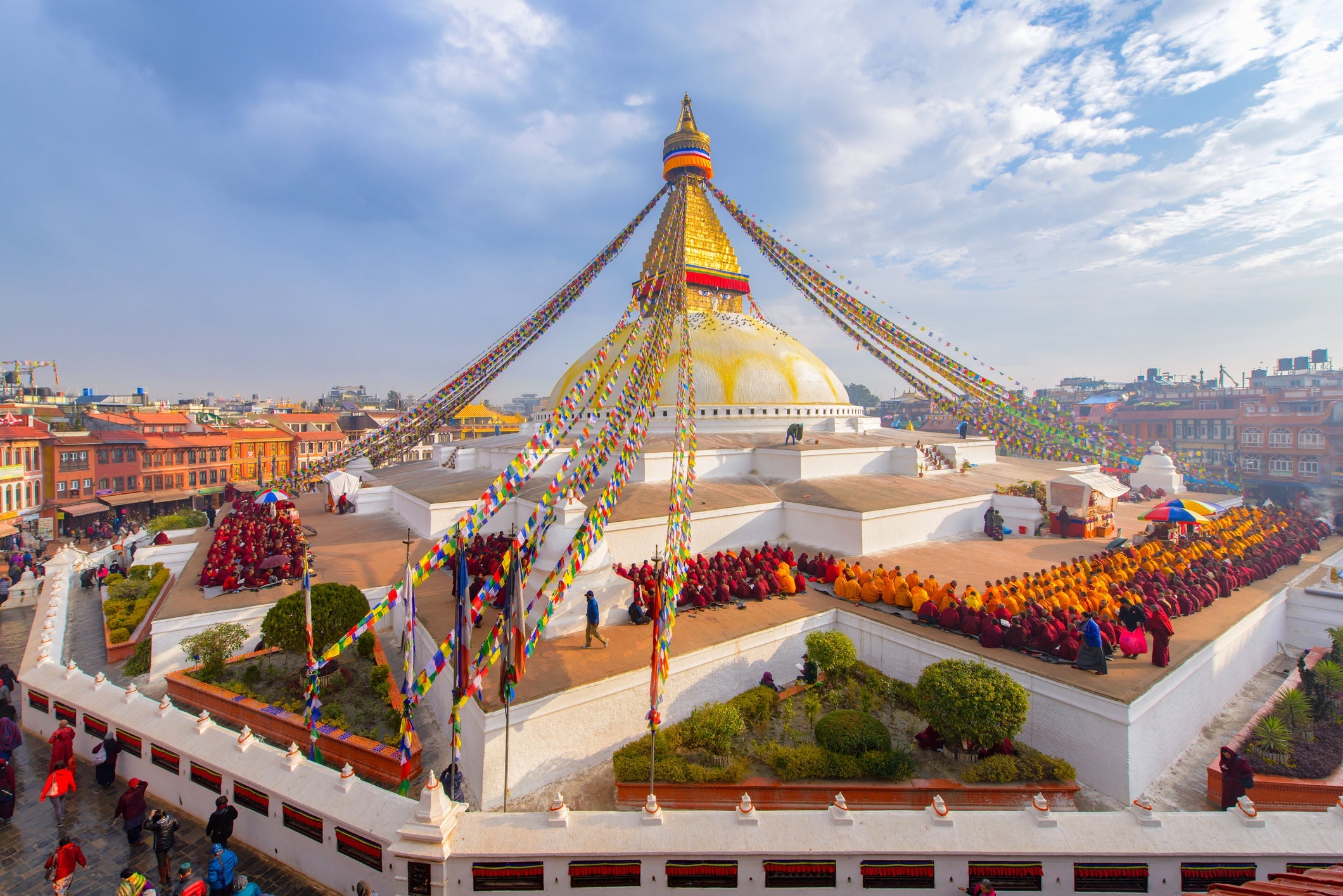 Boudhanath in Kathmandu, Nepal