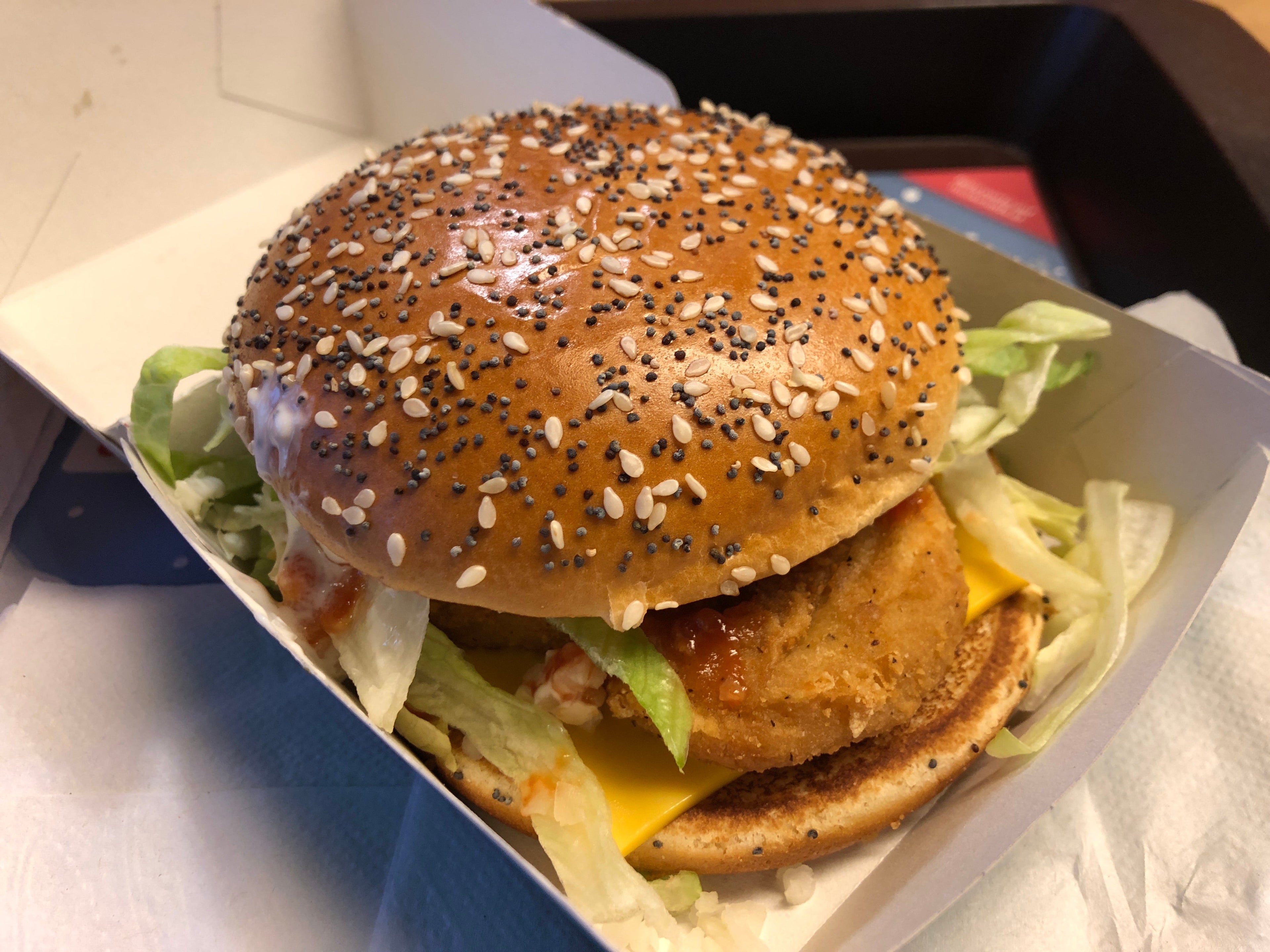 Even chicken sandwiches taste better in Europe