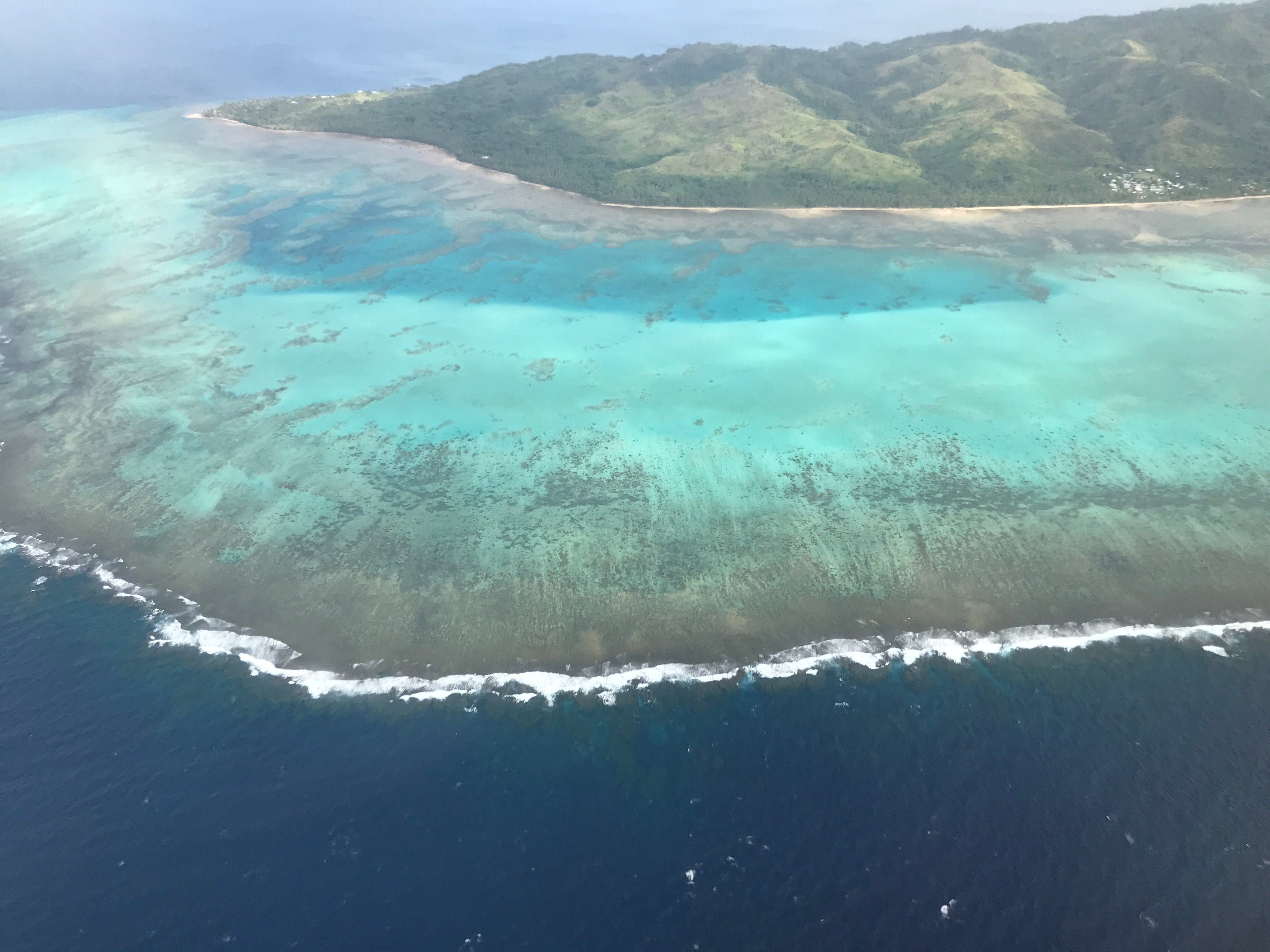 Fiji aerial view