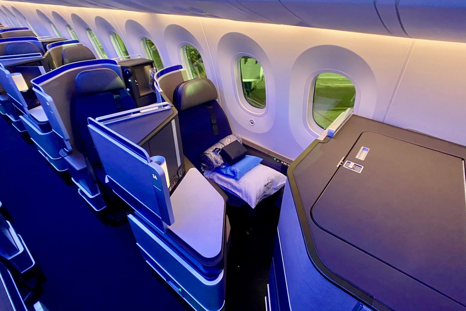 plane cabin