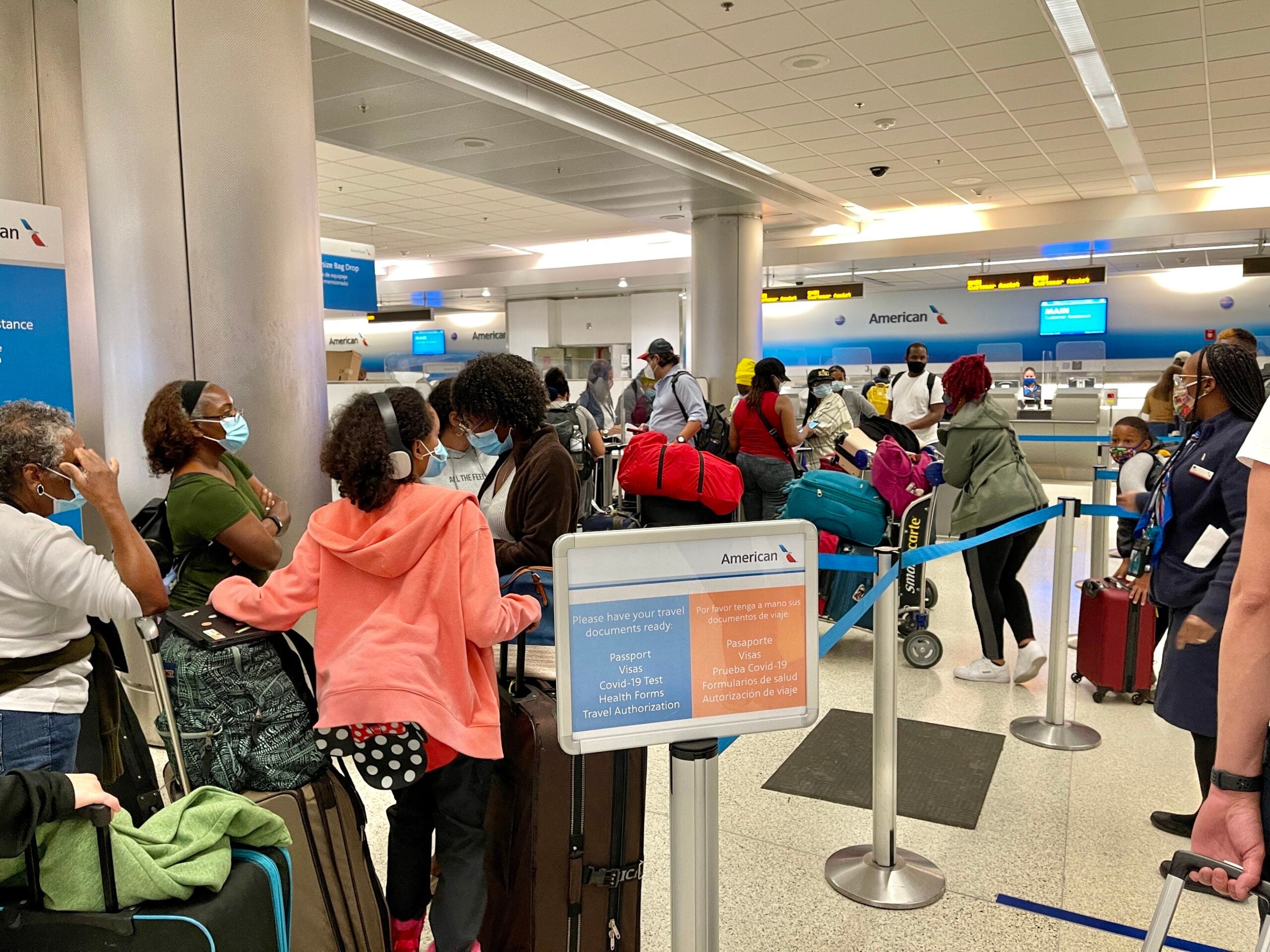 American Airlines check-in MIA
